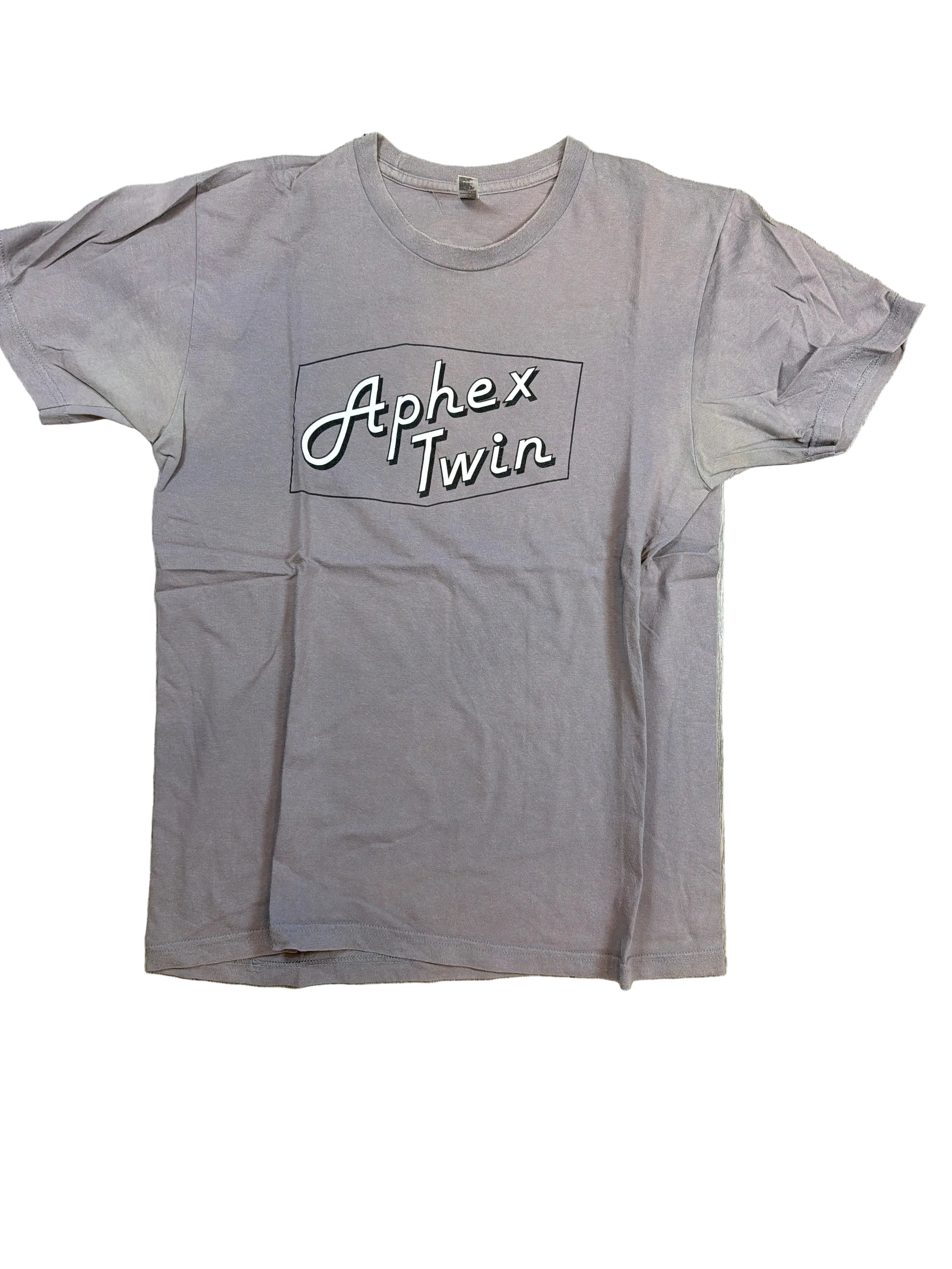 Aphex Twin Cheetah EP 2016 American Apparel Grau T-Shirt Large