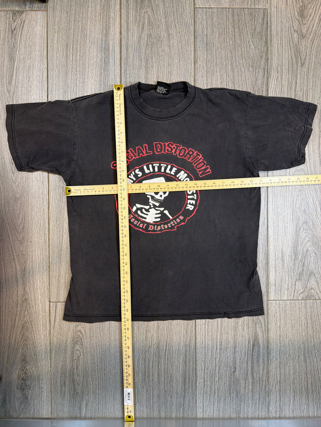 90s Social Distortion Mommy's Little Monster Black T-Shirt Large