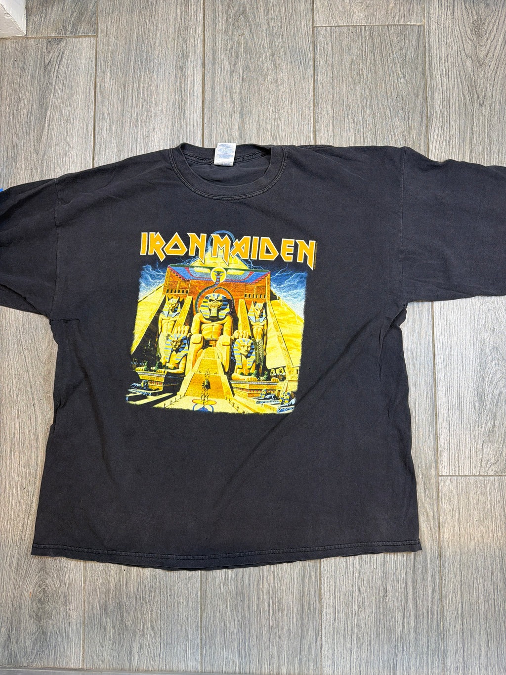2004 Iron Maiden Power Slave Long Sleeve Black T-Shirt