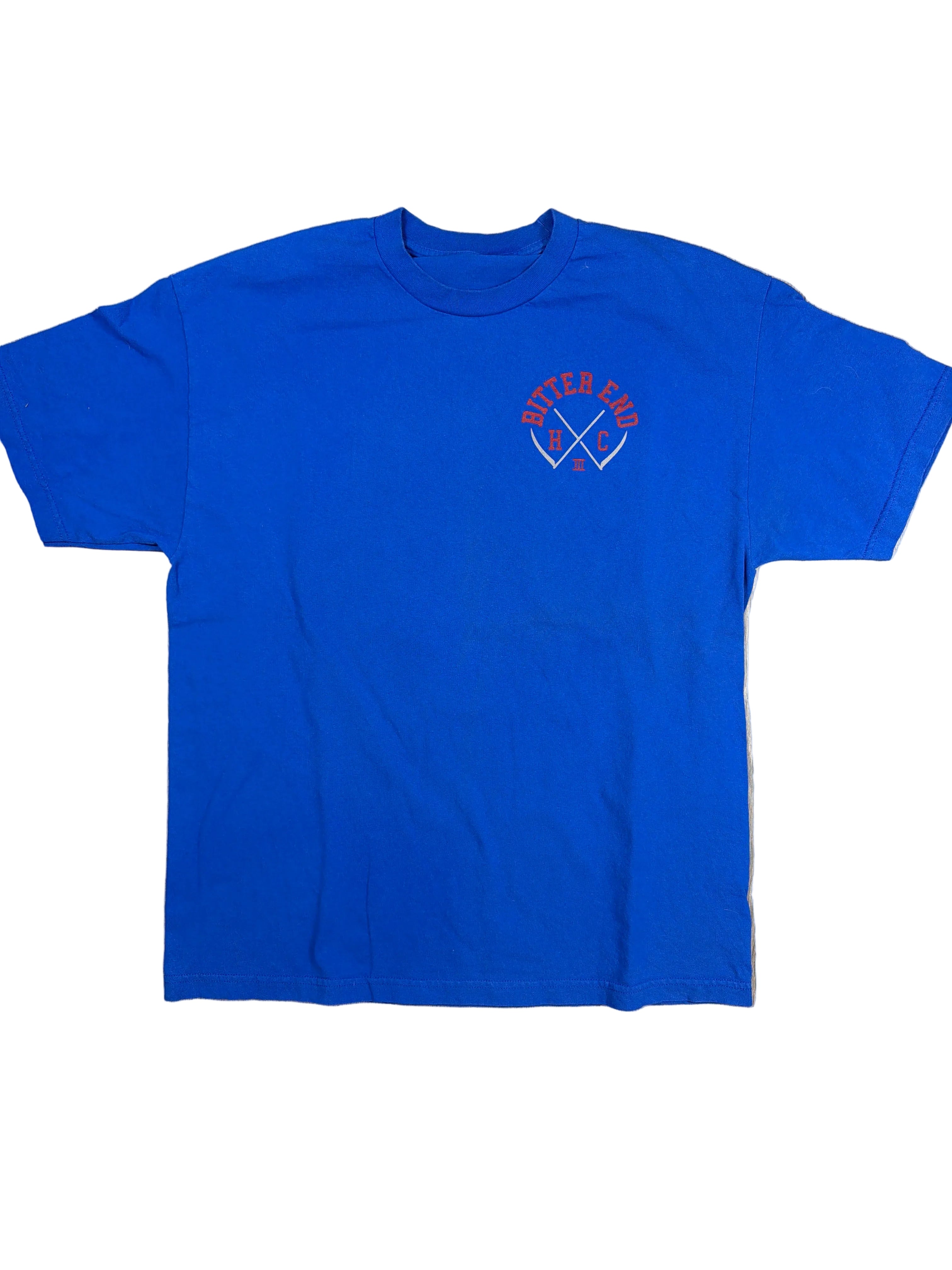 Bitter End New Jersey NJ Hardcore XXX Blue T-Shirt XL