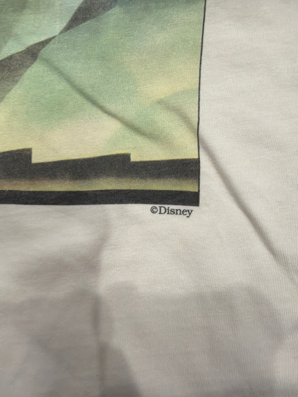 90s Disney Rocketeer Movie Promo White Large T-Shirt Billy Campbell