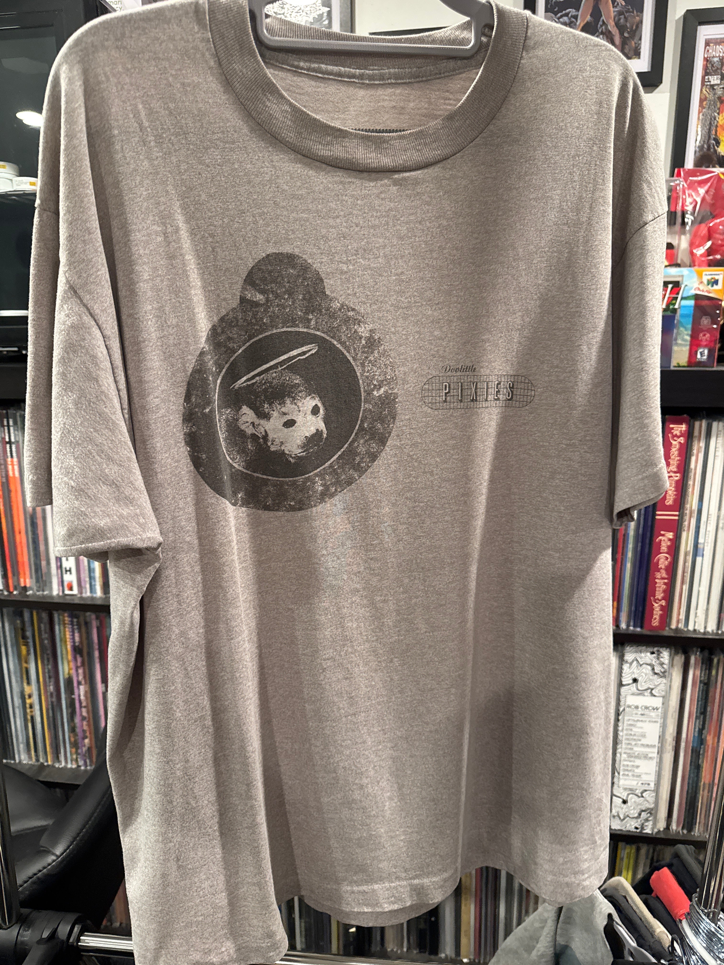 1989 Pixies Original Doolittle Tour Grey Thin Single Stitch T-Shirt XL