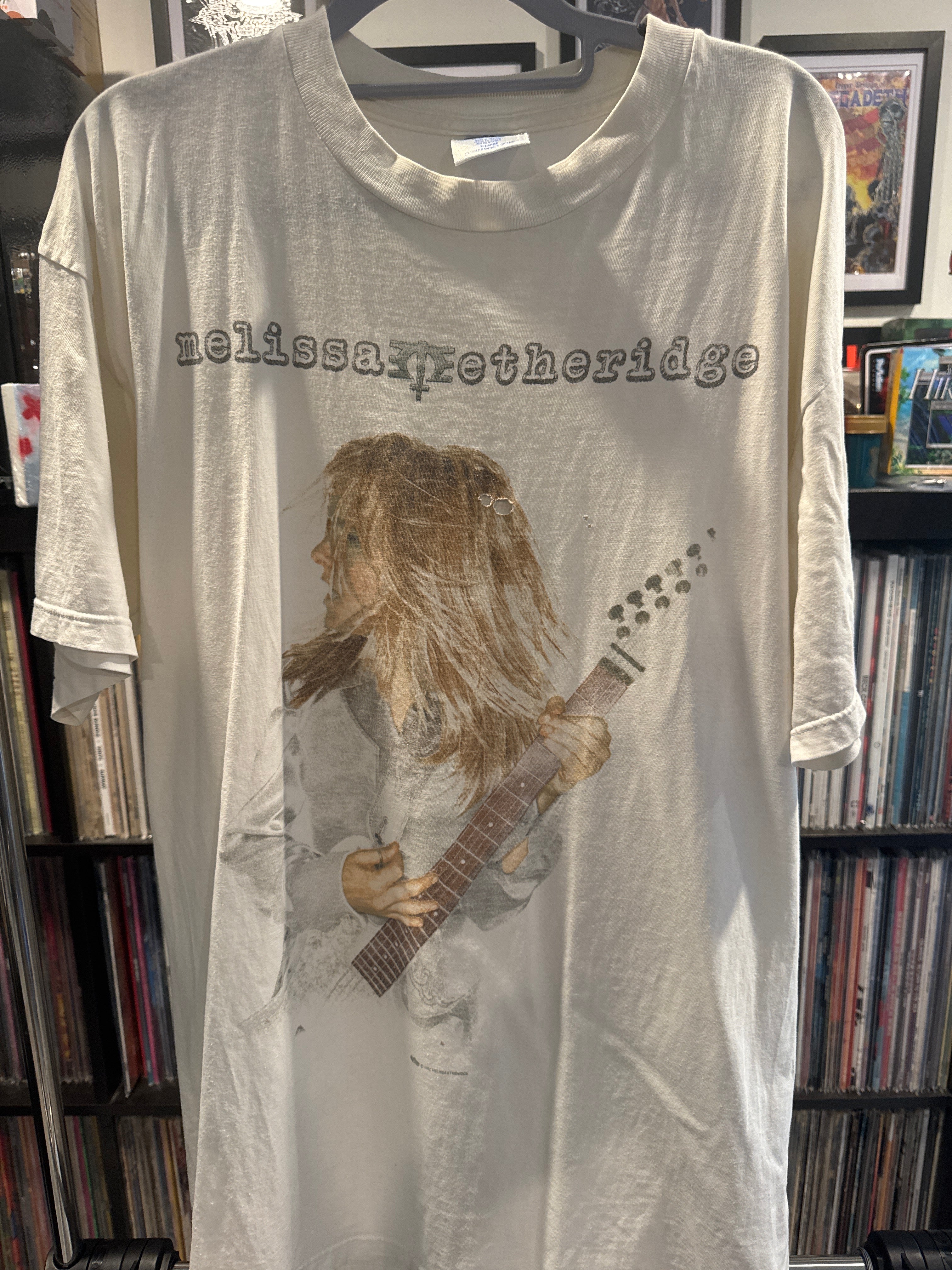 1995 Melissa Etheridge Your Little Secret Tour T Shirt White XL Winterland