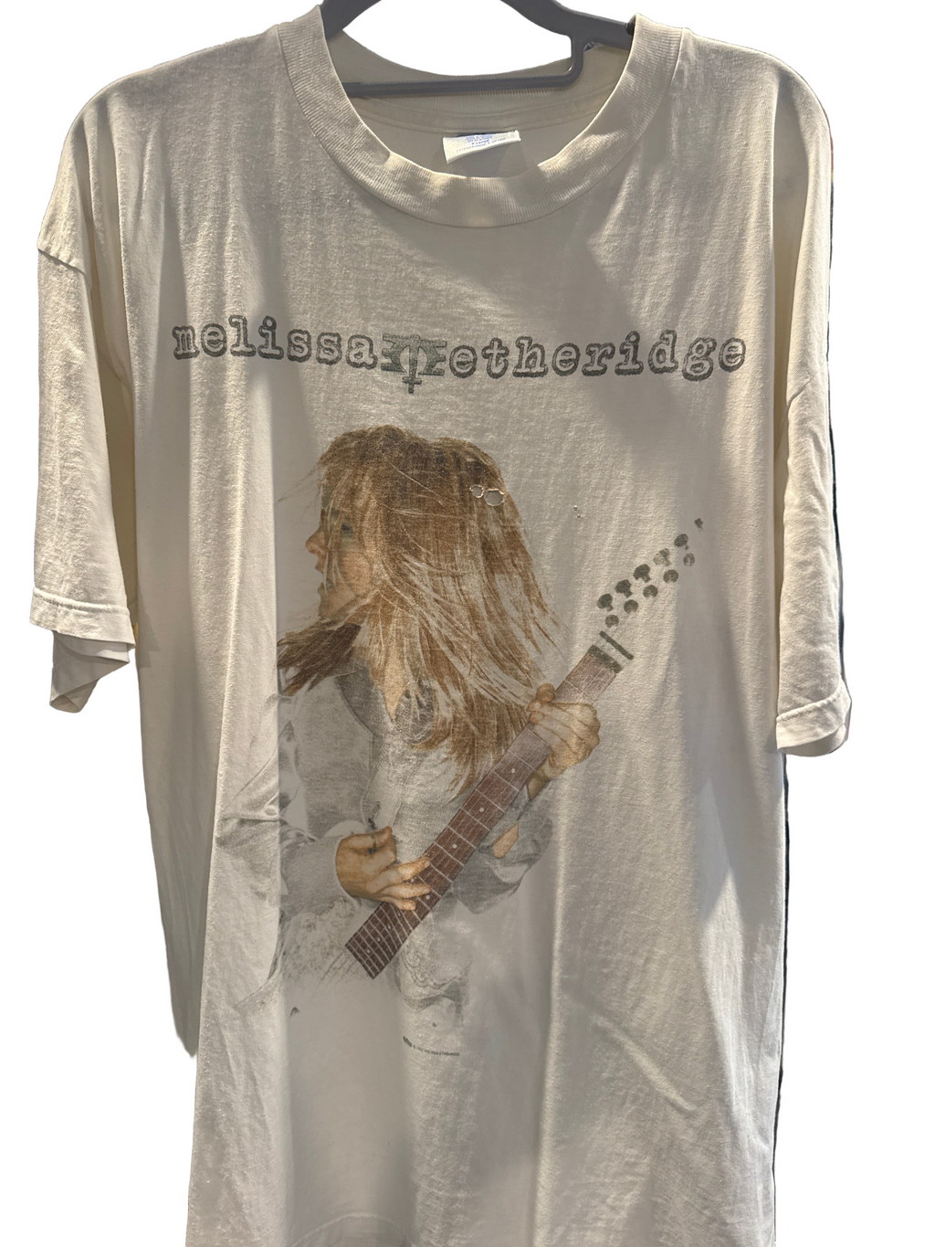 1995 Melissa Etheridge Your Little Secret Tour T-Shirt White XL Winterland