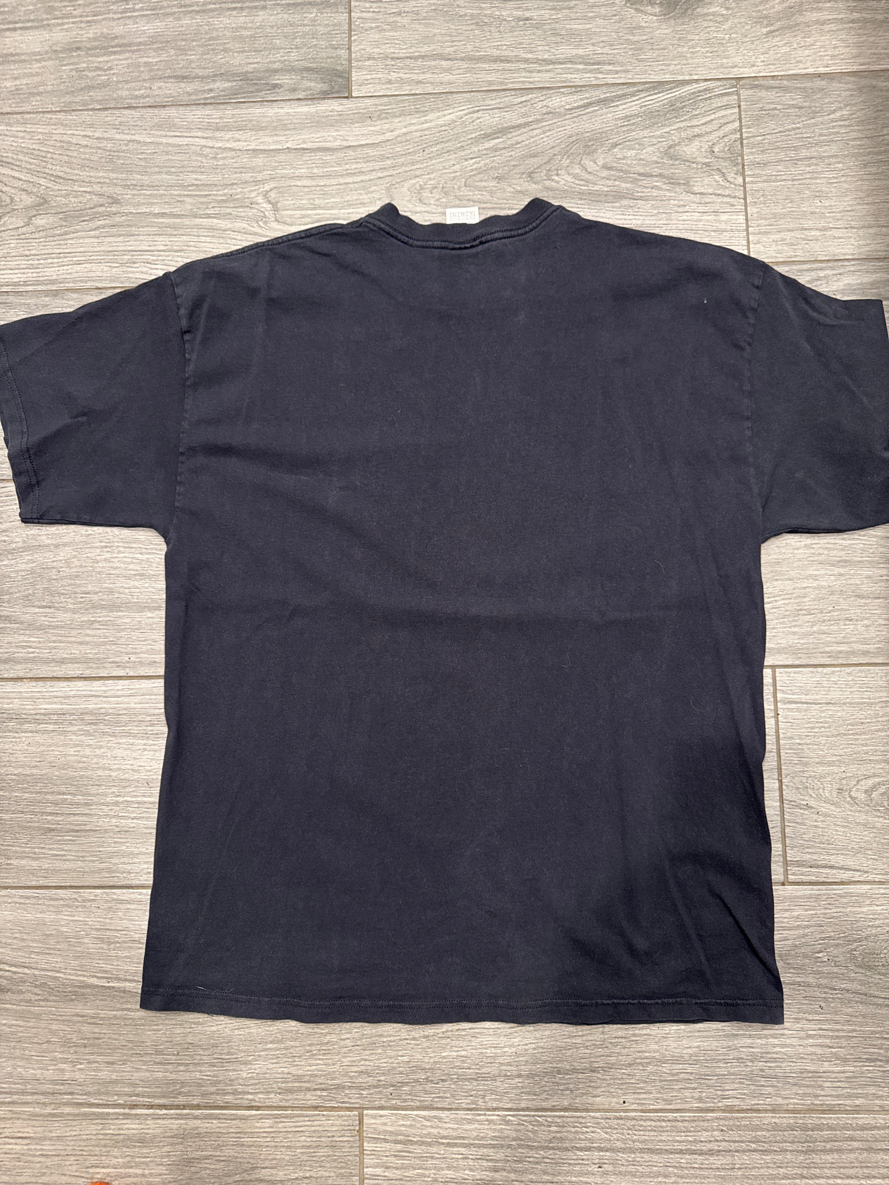 00s Heath Ledger Joker The Dark Knight Movie Promo Black T-Shirt XL