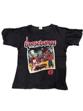 90s Goosebumps Say Cheese and Die Double Sided Black T-Shirt