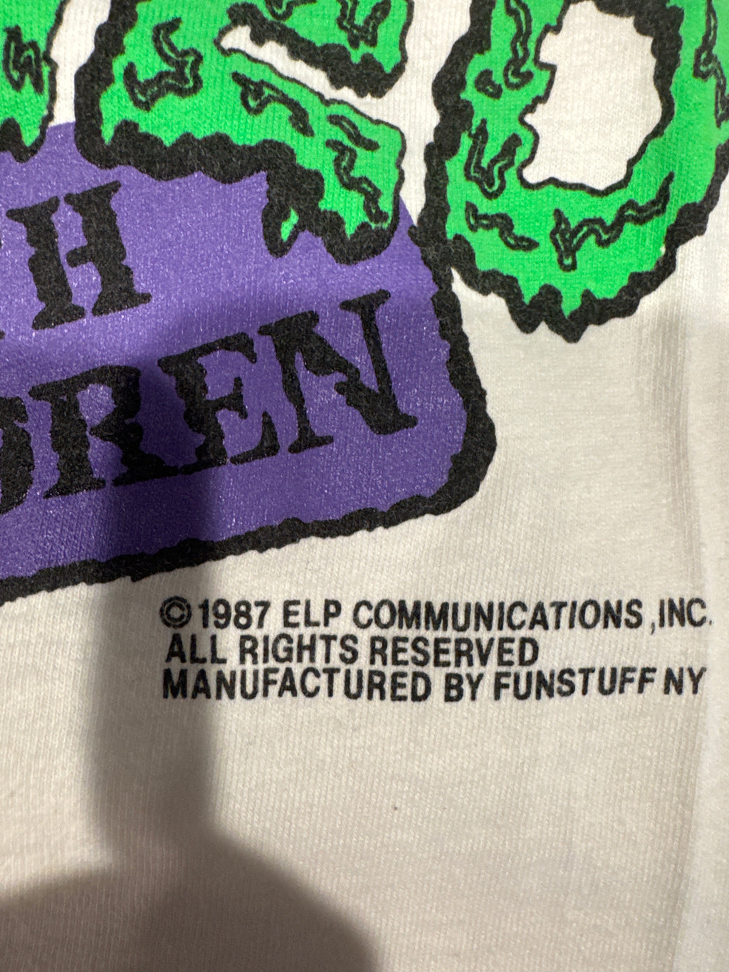 Just Shoot Me Married With Children Vintage 1987 White T-Shirt Medium