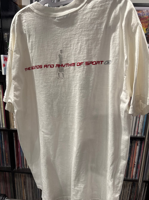 00s Reebok Allen Iverson Jadakiss i3 Basketball Sports T Shirt White L