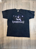 2004 Evanescence Summer Tour Hanes Heavyweight Black T Shirt Large