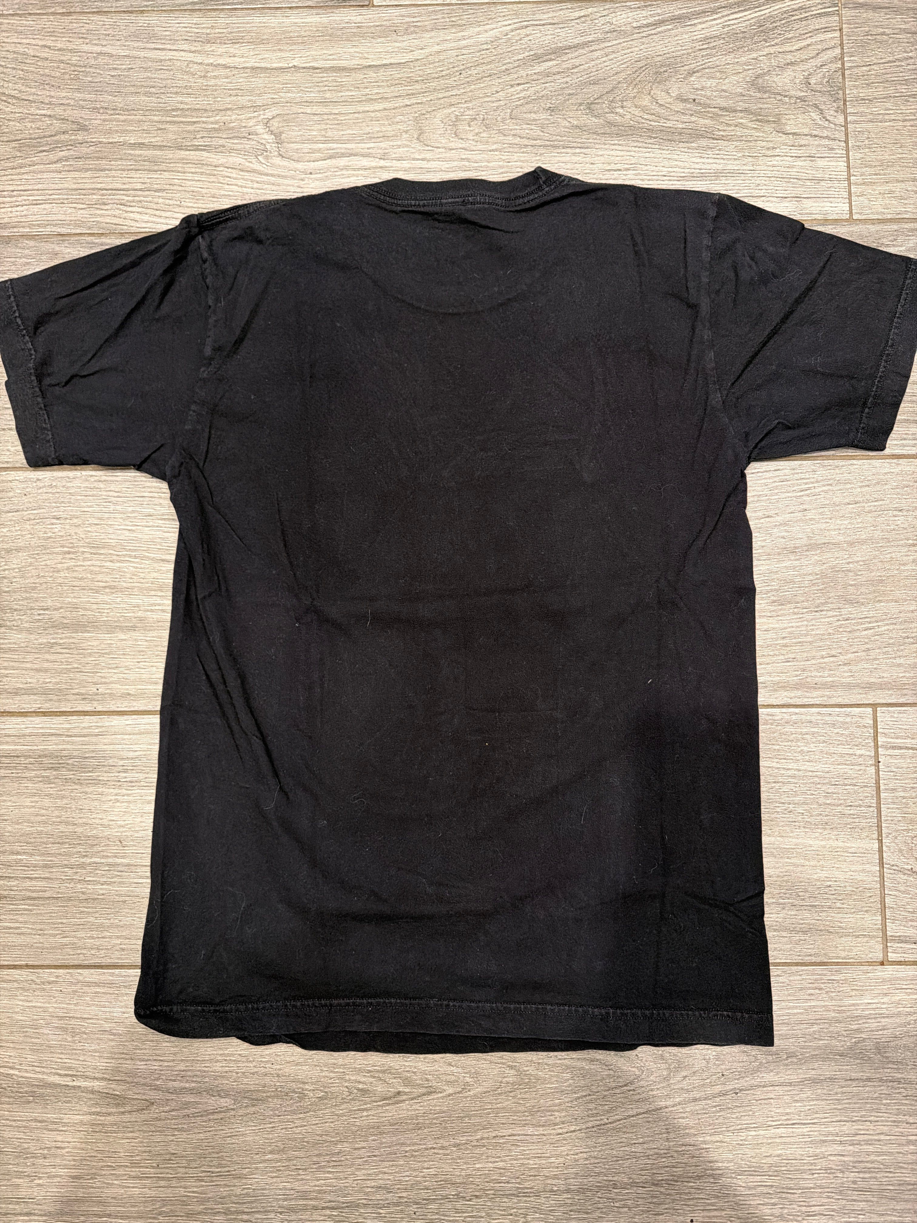 00s Bon Iver Tour American Apparel Black T-Shirt Medium