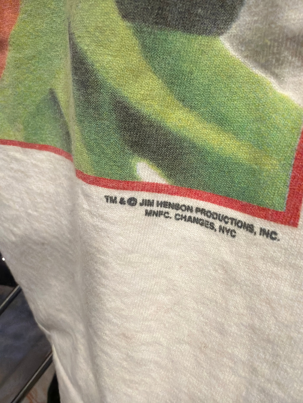 90s Kermit Ms Piggy Babewatch Changes White XL T Shirt