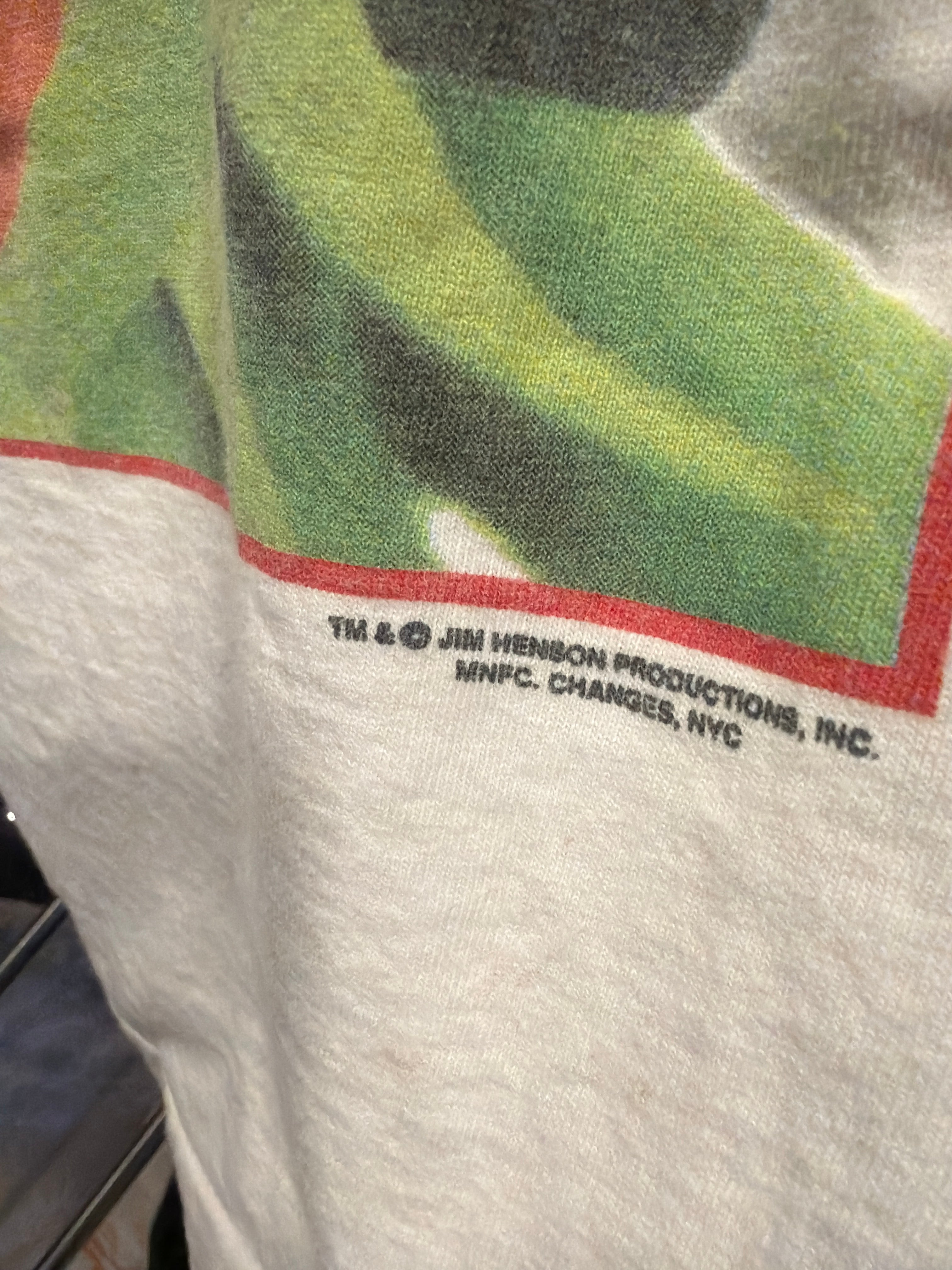 90s Kermit Ms Piggy Babewatch Changes White XL T Shirt