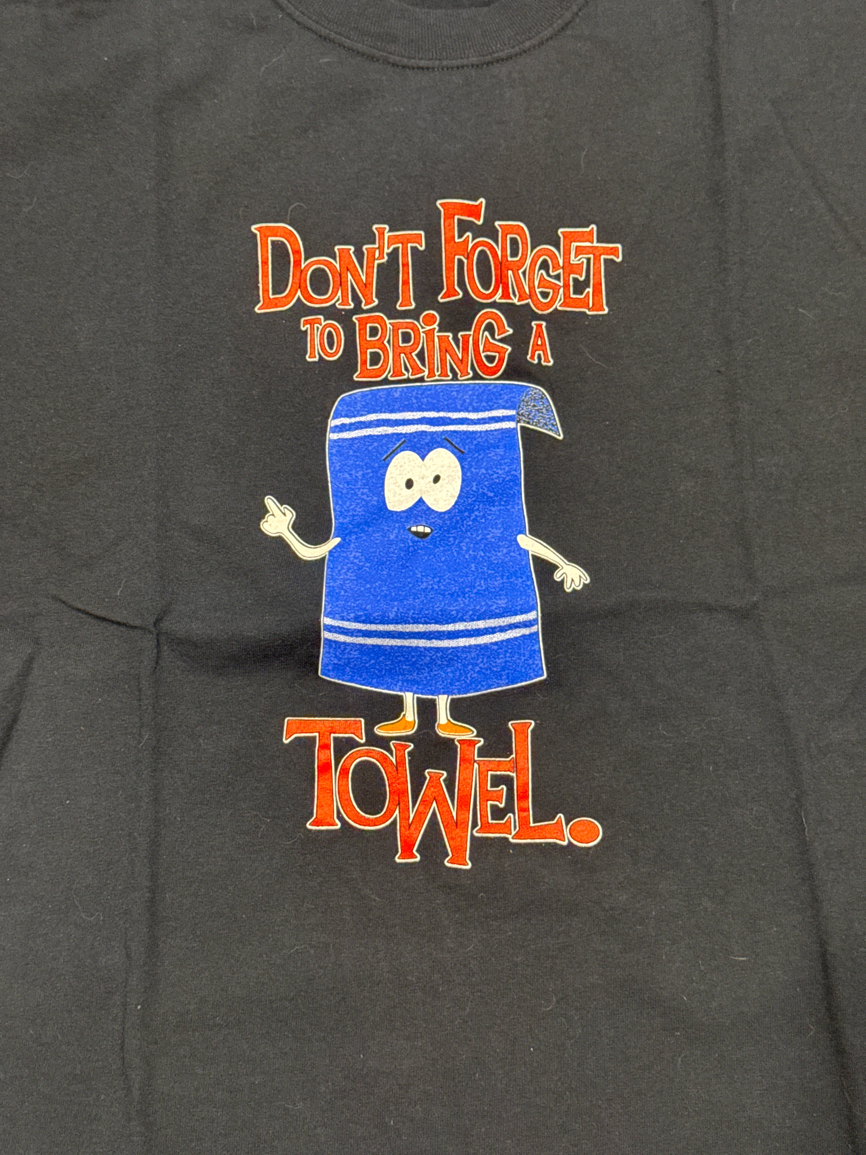 00s South Park Towlie Comedy Central Black T-Shirt XL