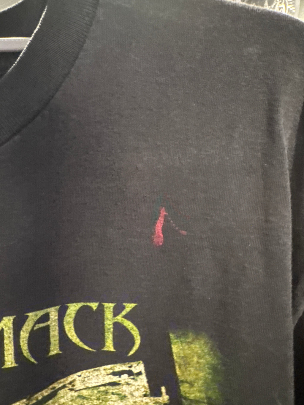 2000 Godsmack Tour Black T Shirt Giant Large