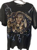 American Thunder Vintage L Woman Native Mountain Lions