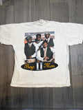 1995 Boys II Men 2 All Around The World Tour White Winterland T-Shirt XL