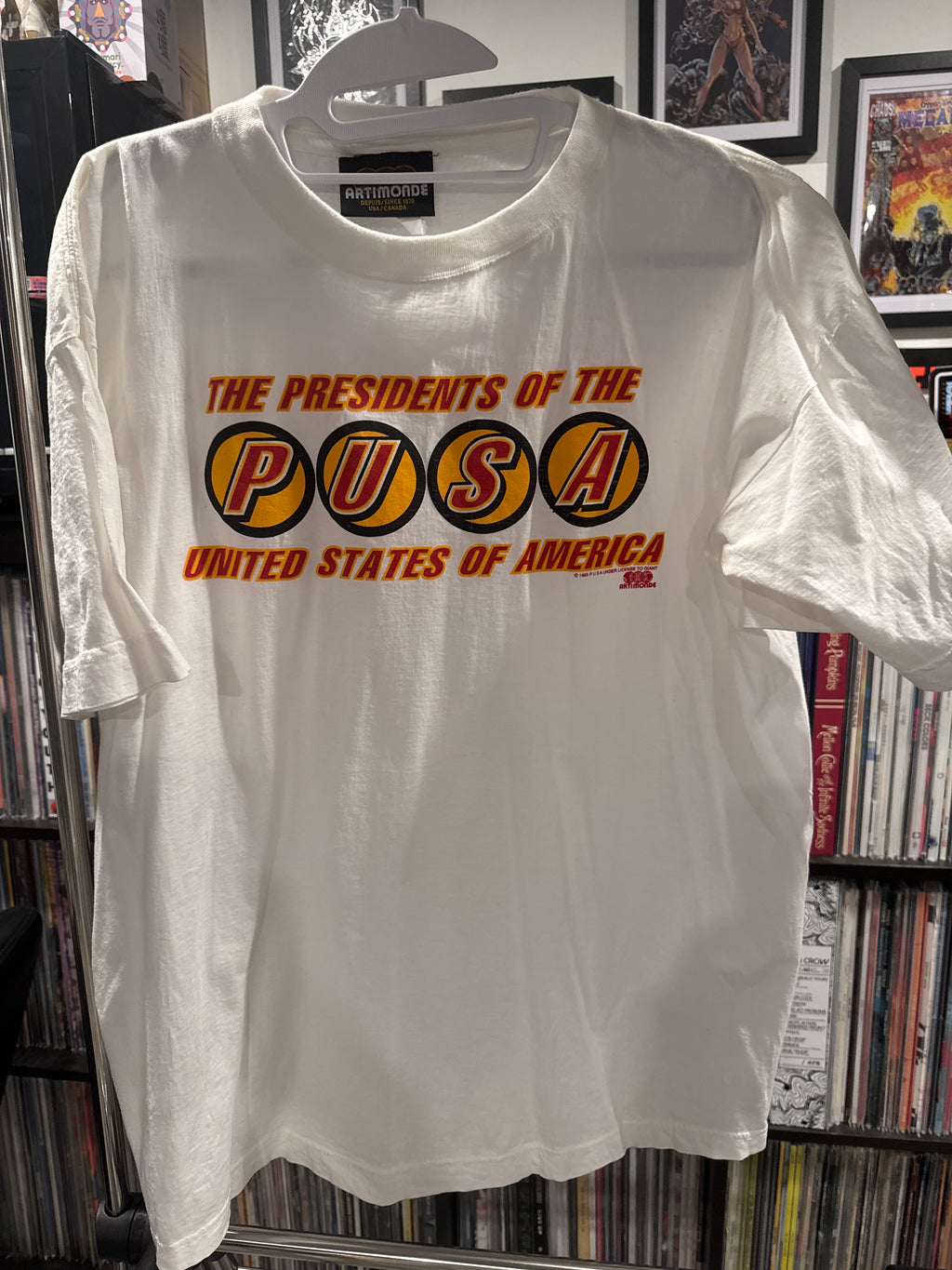 1995 Presidents of the United States of America White XL Artimonde T-Shirt