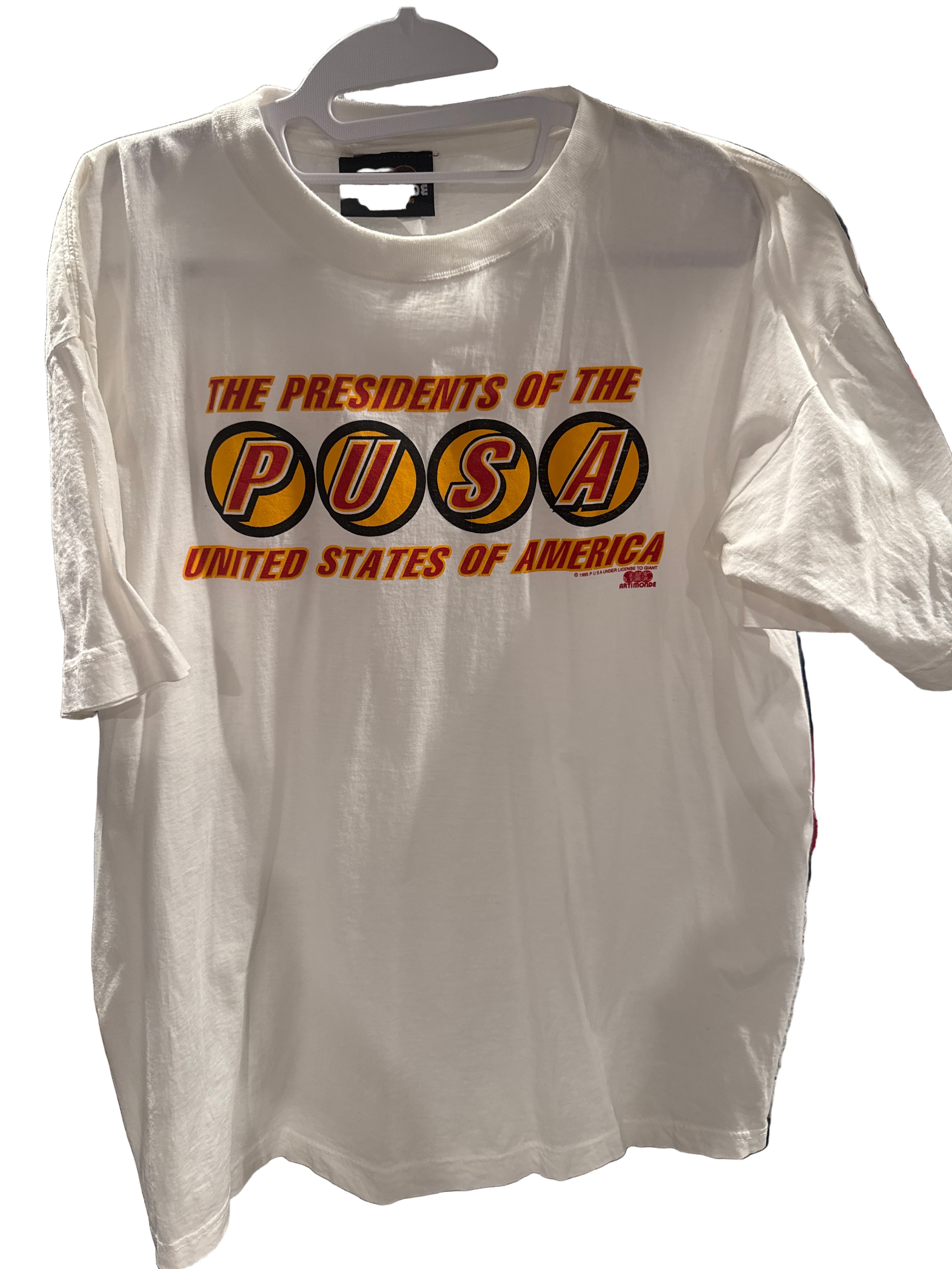 1995 Presidents of the United States of America White XL Artimonde T-Shirt
