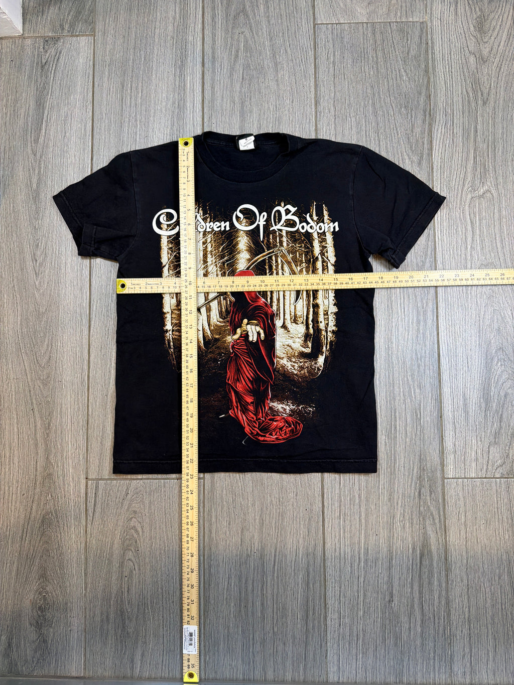 Children of Bodom Grim Reaper Black T-Shirt S/M