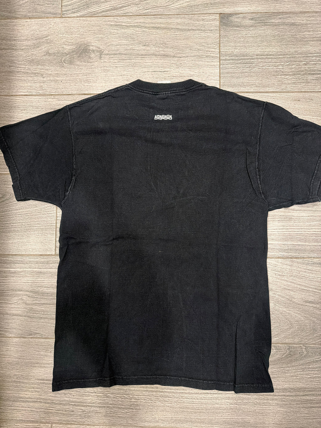 00s Powerpuff Girls Movie Promo Cartoon Network Large Black T-Shirt Large