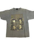 90s Metallica Reload Poor Touring Me Giant Distressed Green T-Shirt XL