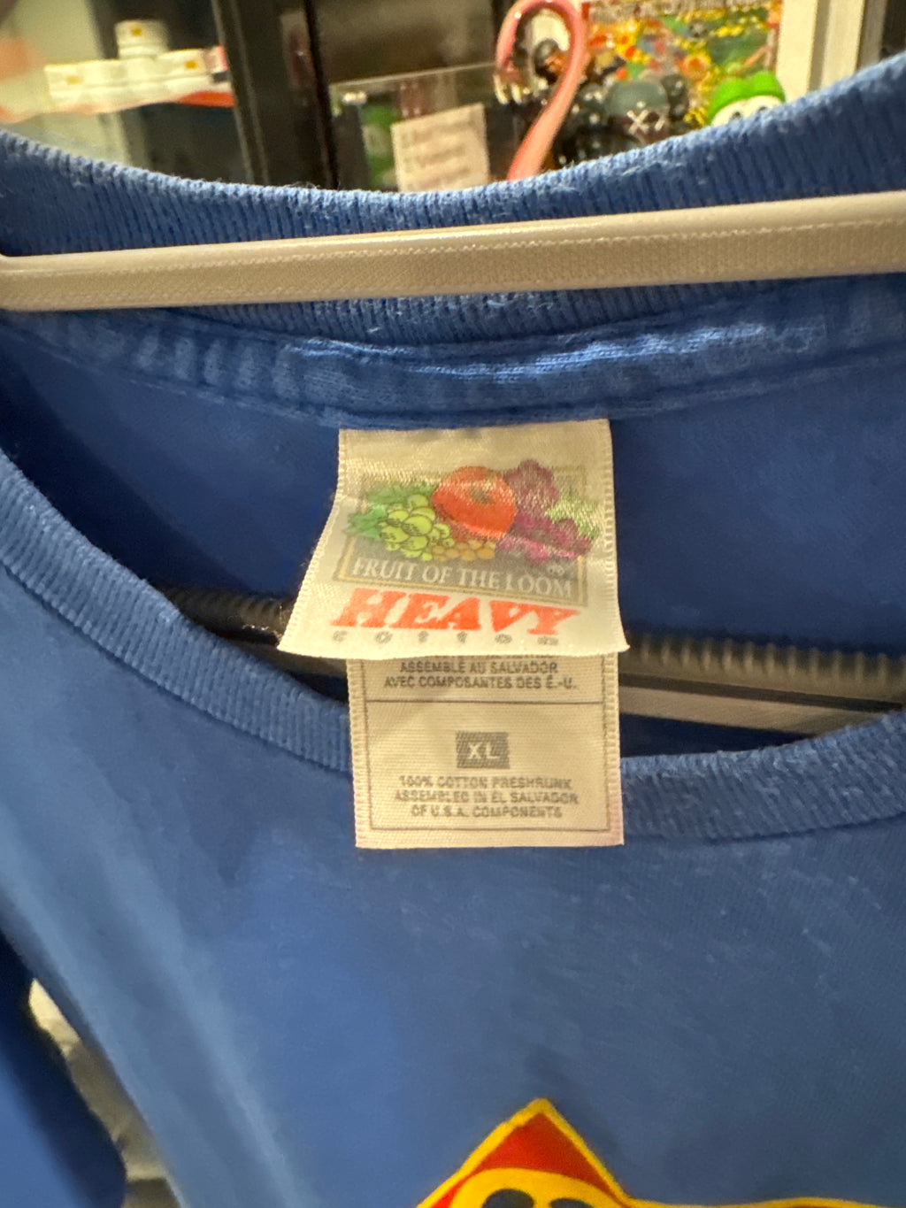 1999 Beck XL Blue T Shirt Skull FOTL Heavy Alt Indie