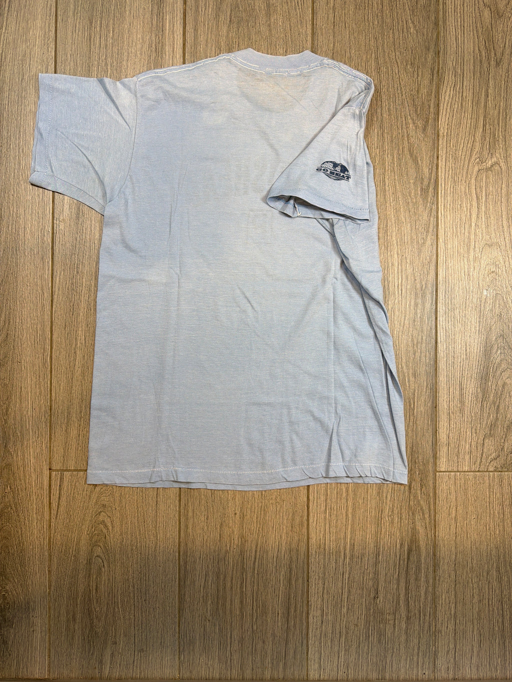 Portishead 1994 Brit Pop Techno House Electronic Distressed Light blue T-shirt M/L
