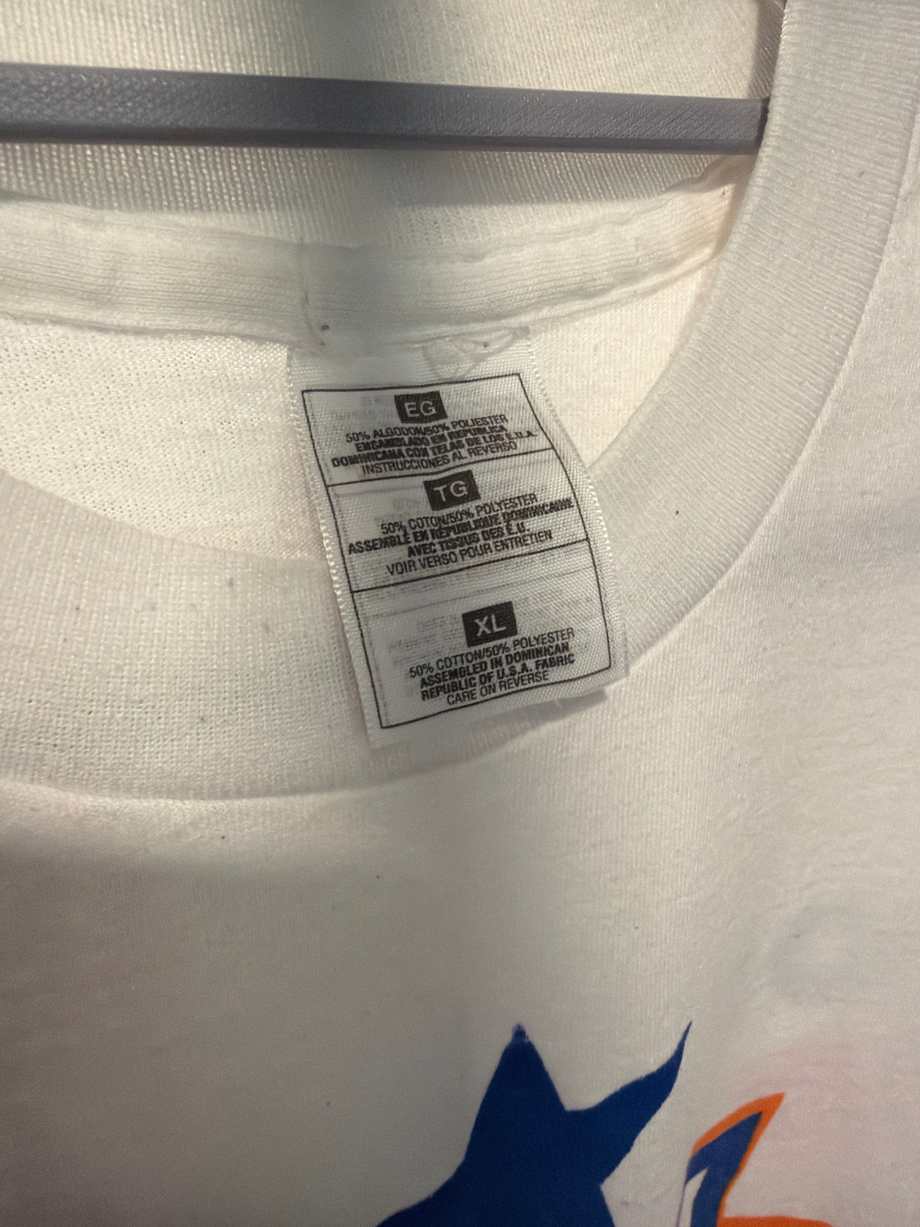 1996 USA Basketball Dream Team White XL T Shirt Shaq Pippen Ewing
