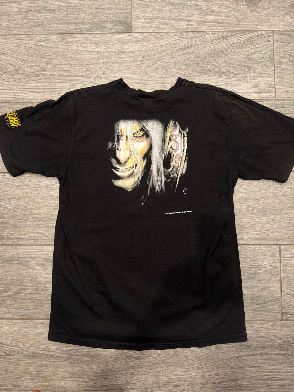 2002 Warcraft III Frozen Throne Expansion Set T-Shirt Large