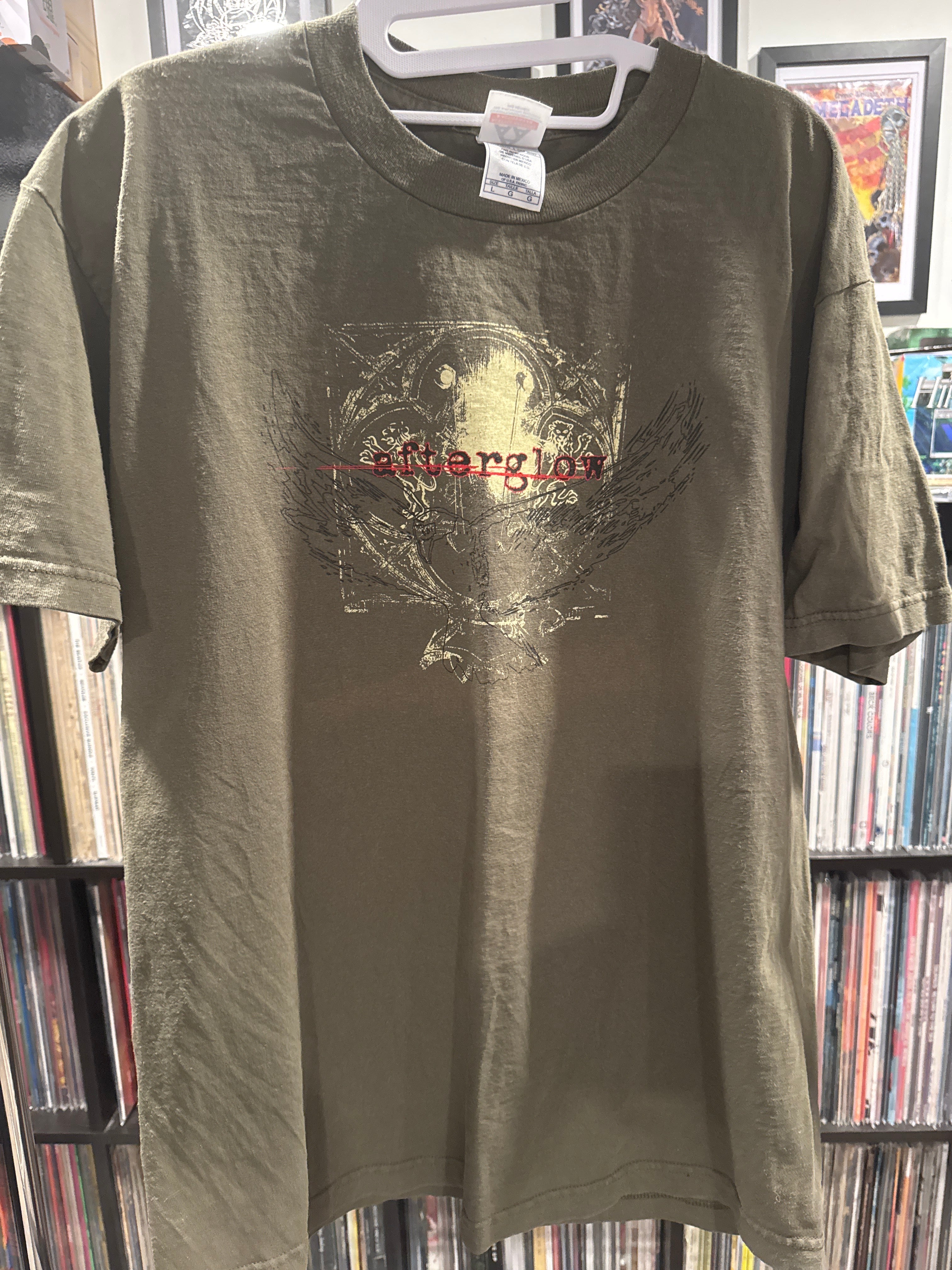 2003 Sarah McLachlan Afterglow World Tour Green L AAA T Shirt