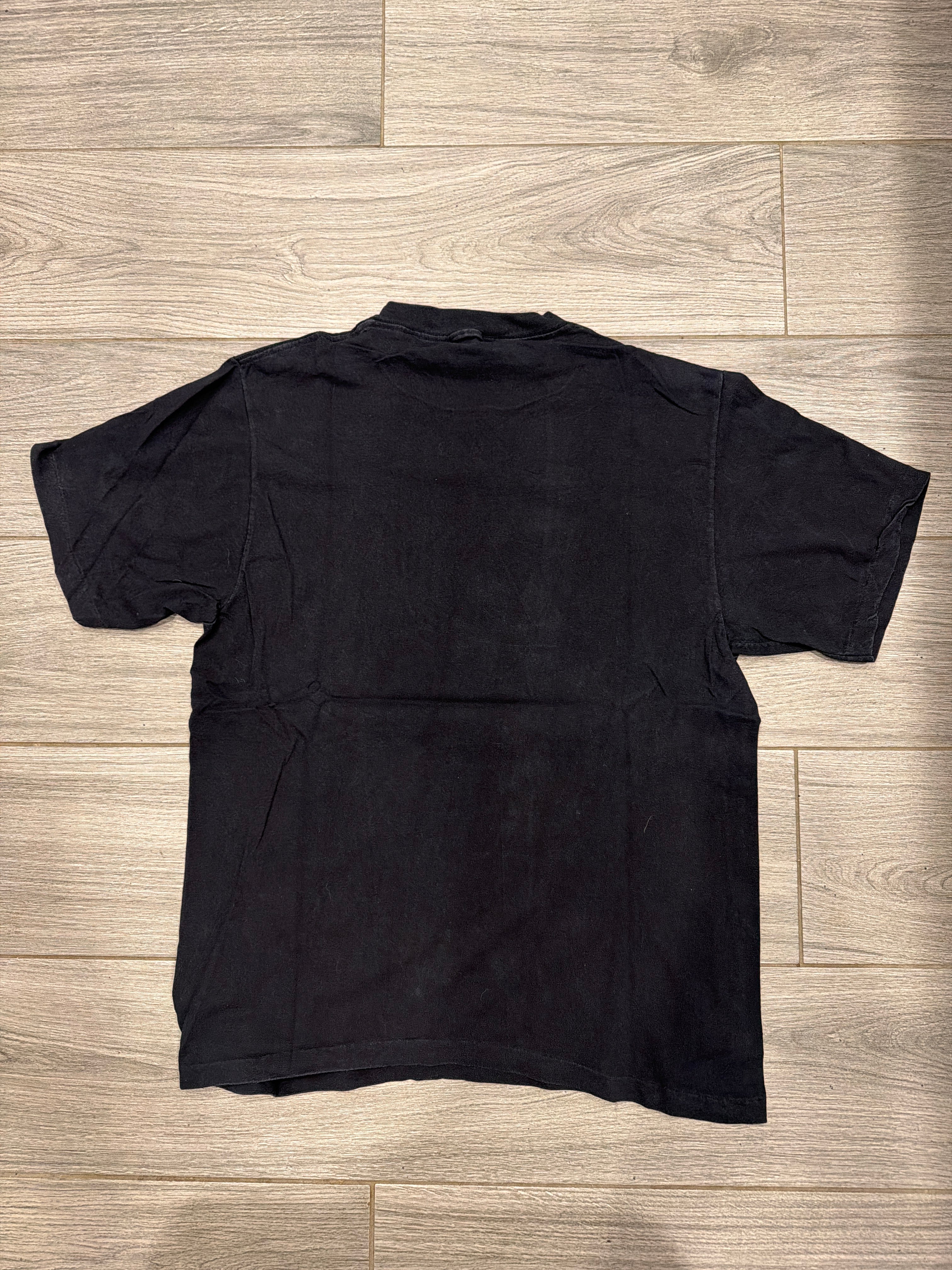 1991 Ren and Stimpy Show Nickelodeon MTV Black T-Shirt XL