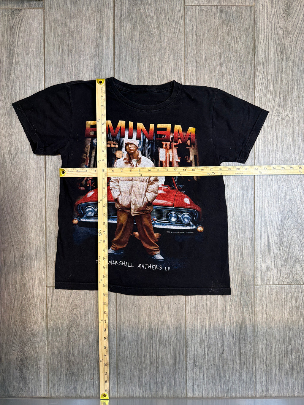 2000 Eminem Marshall Mathers LP Vintage Double Sided T-Shirt Medium