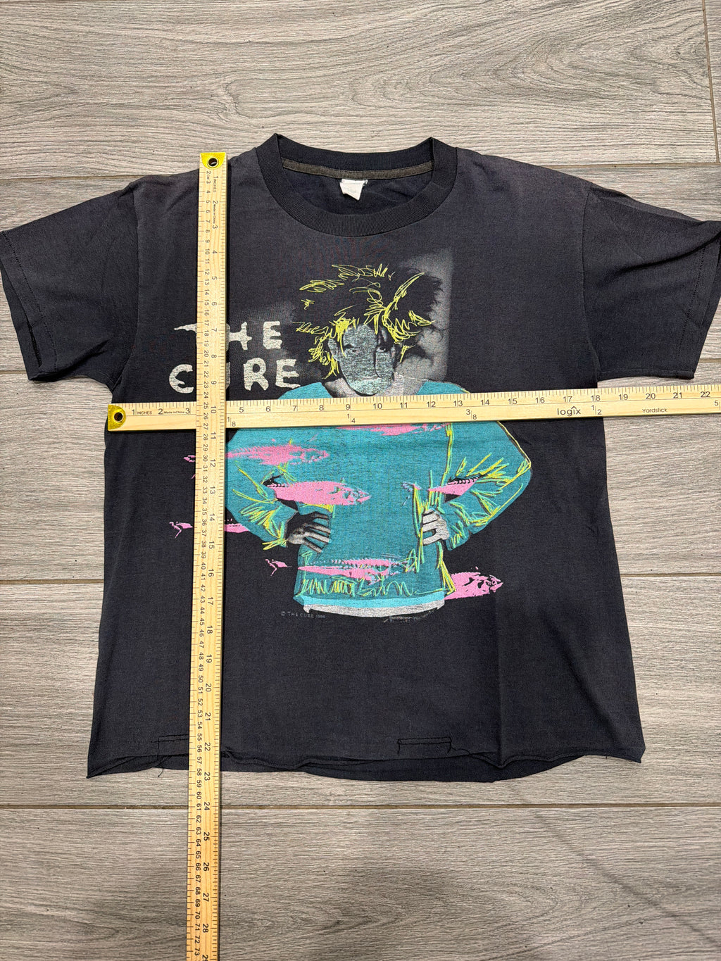 1986 The Cure Standing on a Beach Staring at the Sea Medium T-Shirt