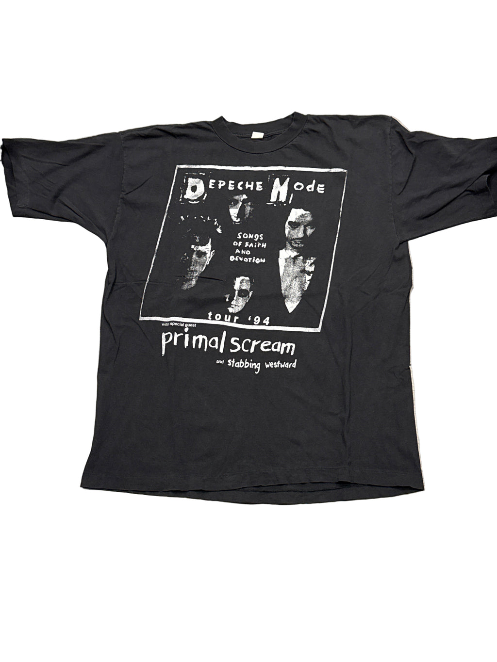 1994 Depeche Mode Primal Scream Stabbing Westward T-Shirt XL