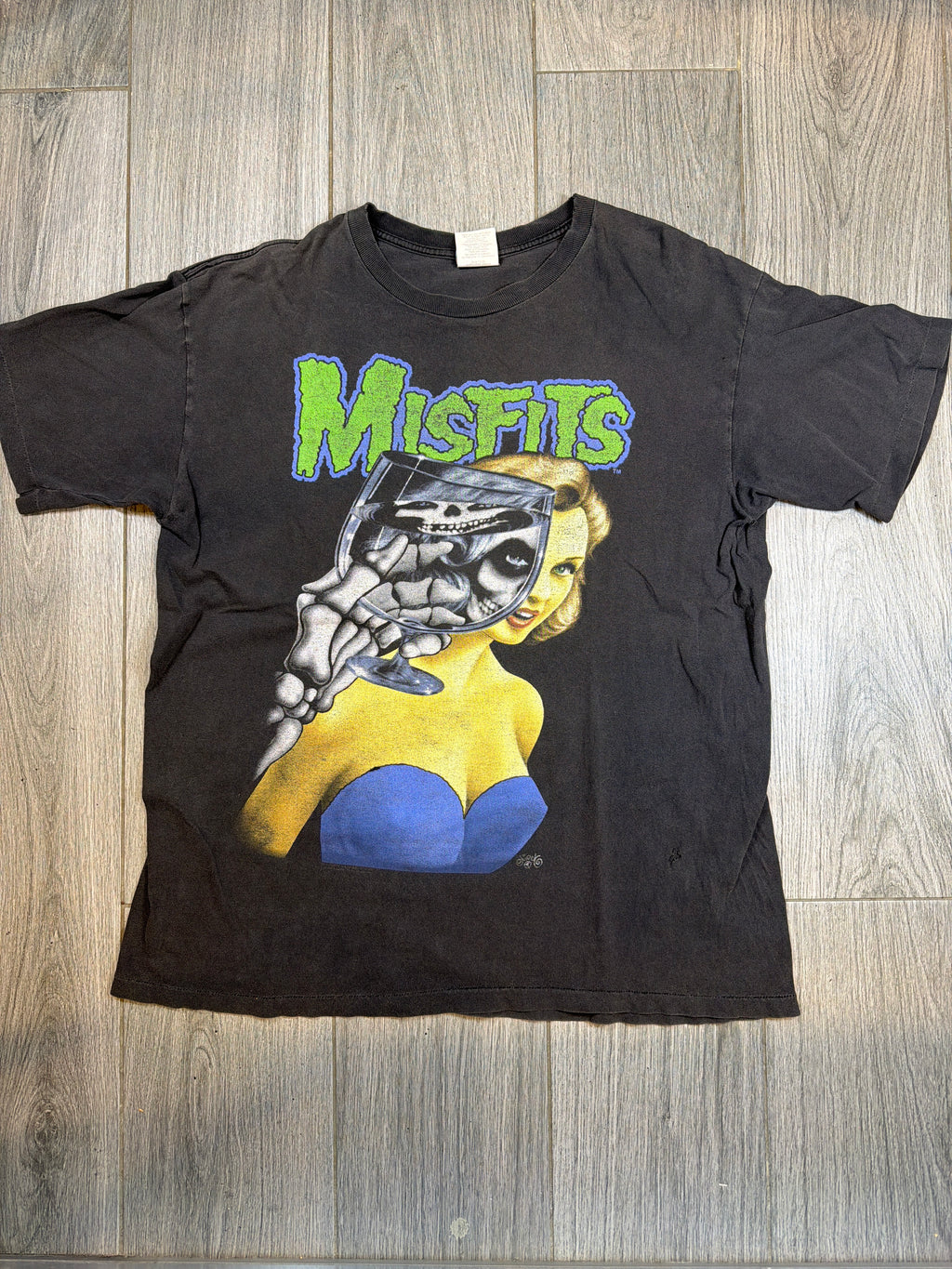 1997 Misfits Die My Darling 20 Years of Terror Tour Black T-Shirt XL