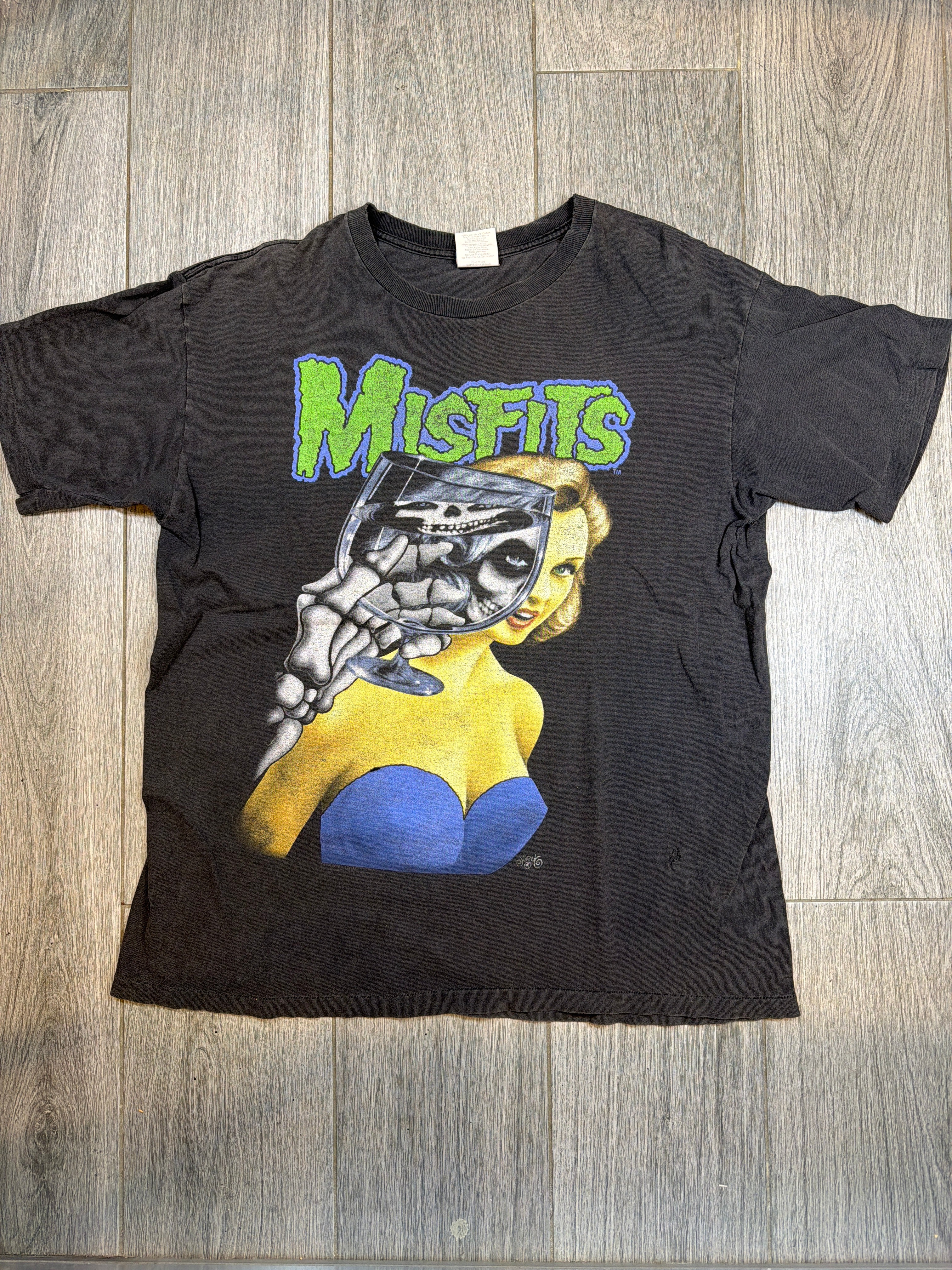 1997 Misfits Die My Darling 20 Years of Terror Tour Black T-Shirt XL