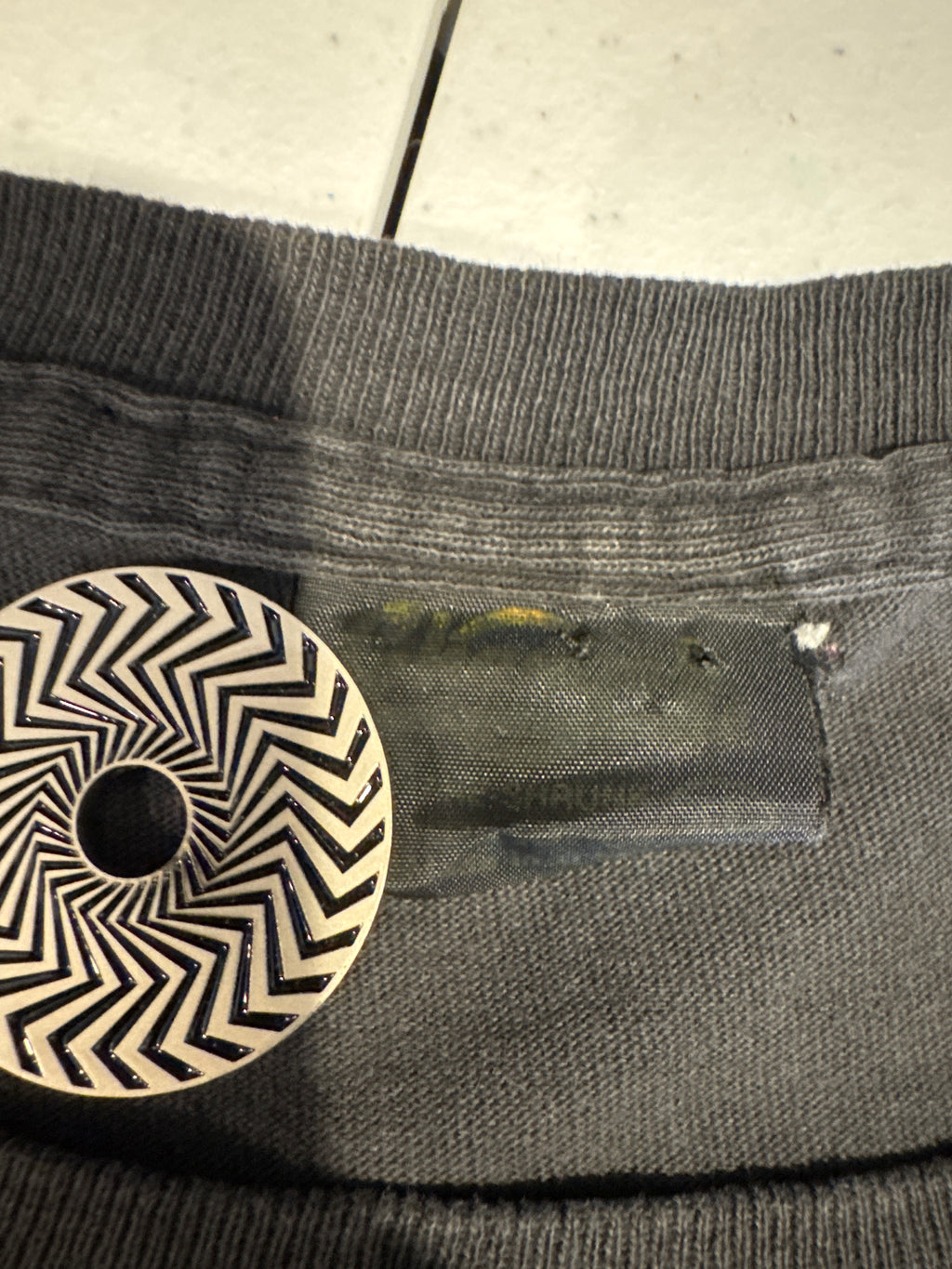 1993 Chicago Bulls shattered Backboard T-Shirt Large