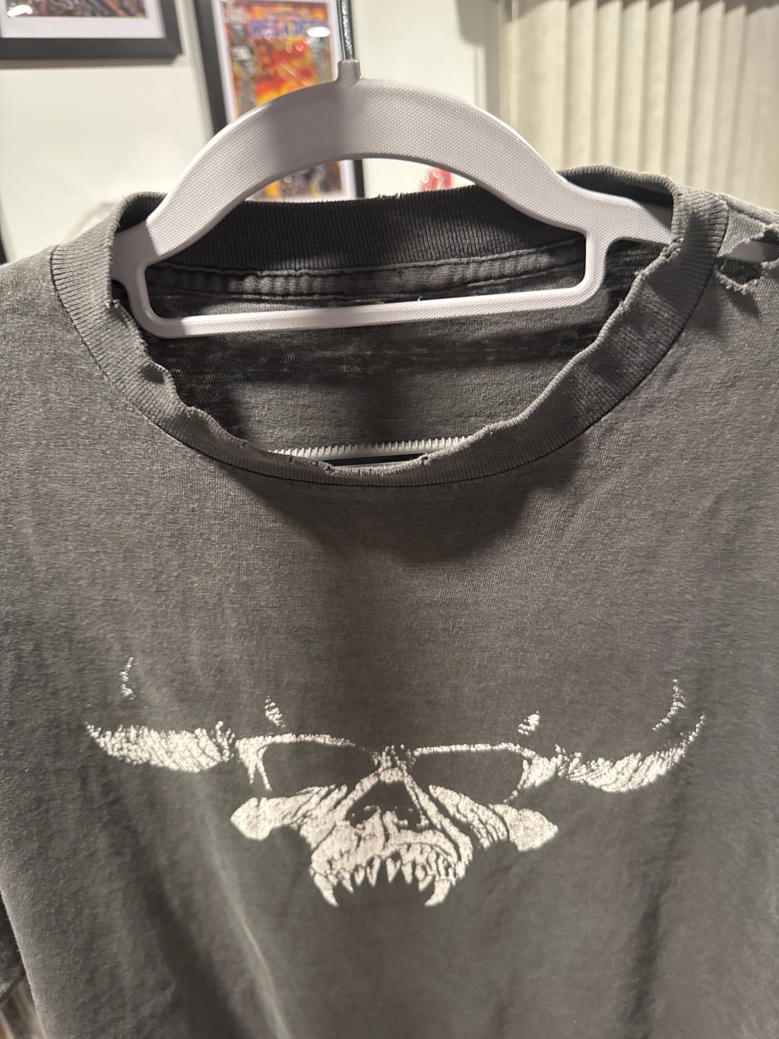 90s Danzig Beautiful Wear XL Black Skull Misfits Samhain