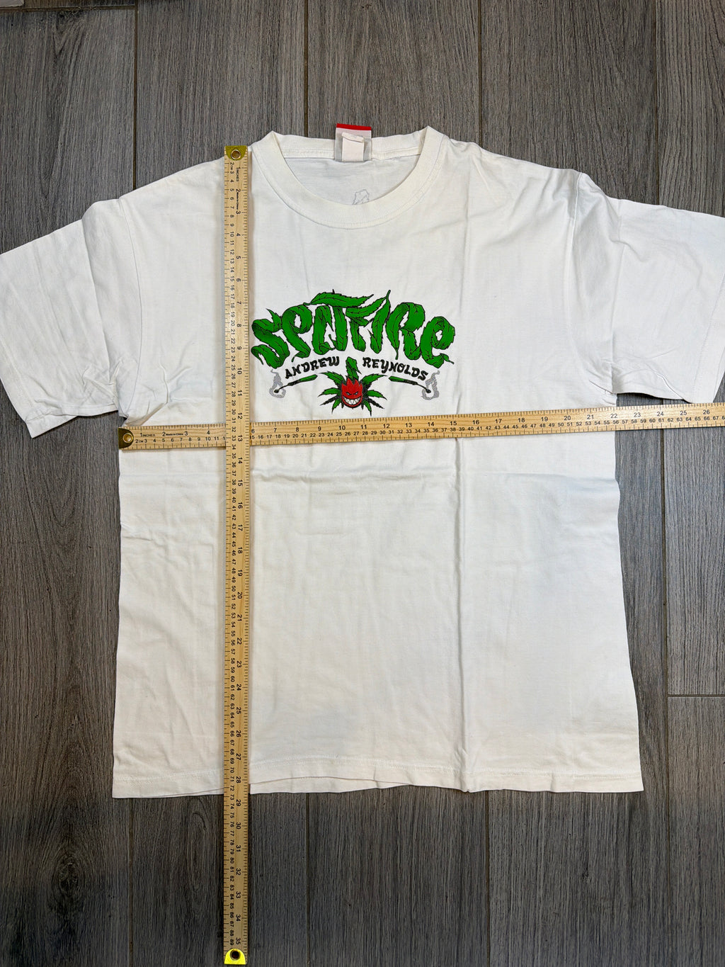 00s/Y2K Spitfire Wheels Skate T-Shirt  XL