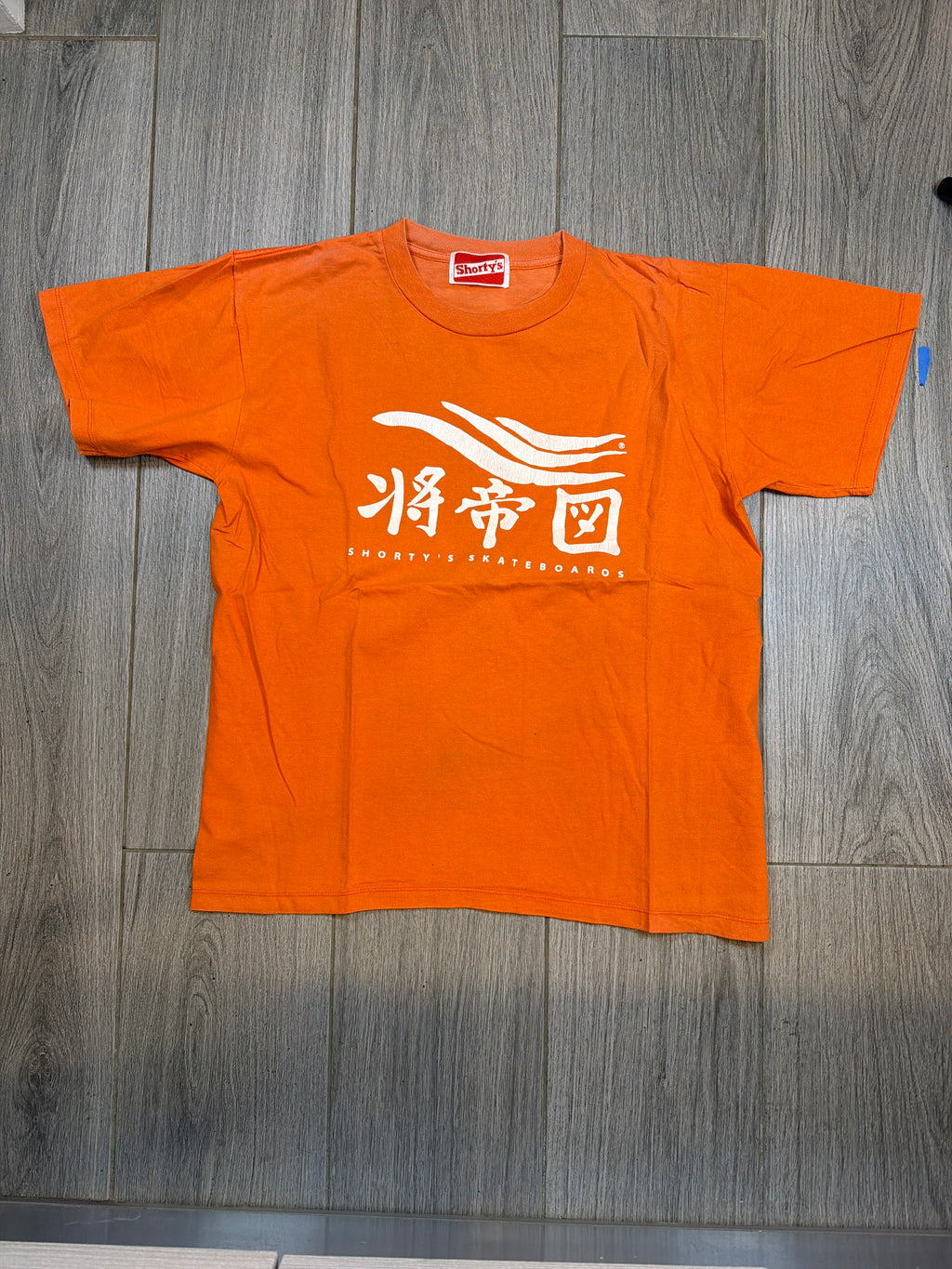 90s Shorty's Skateboards Orange T-Shirt Medium
