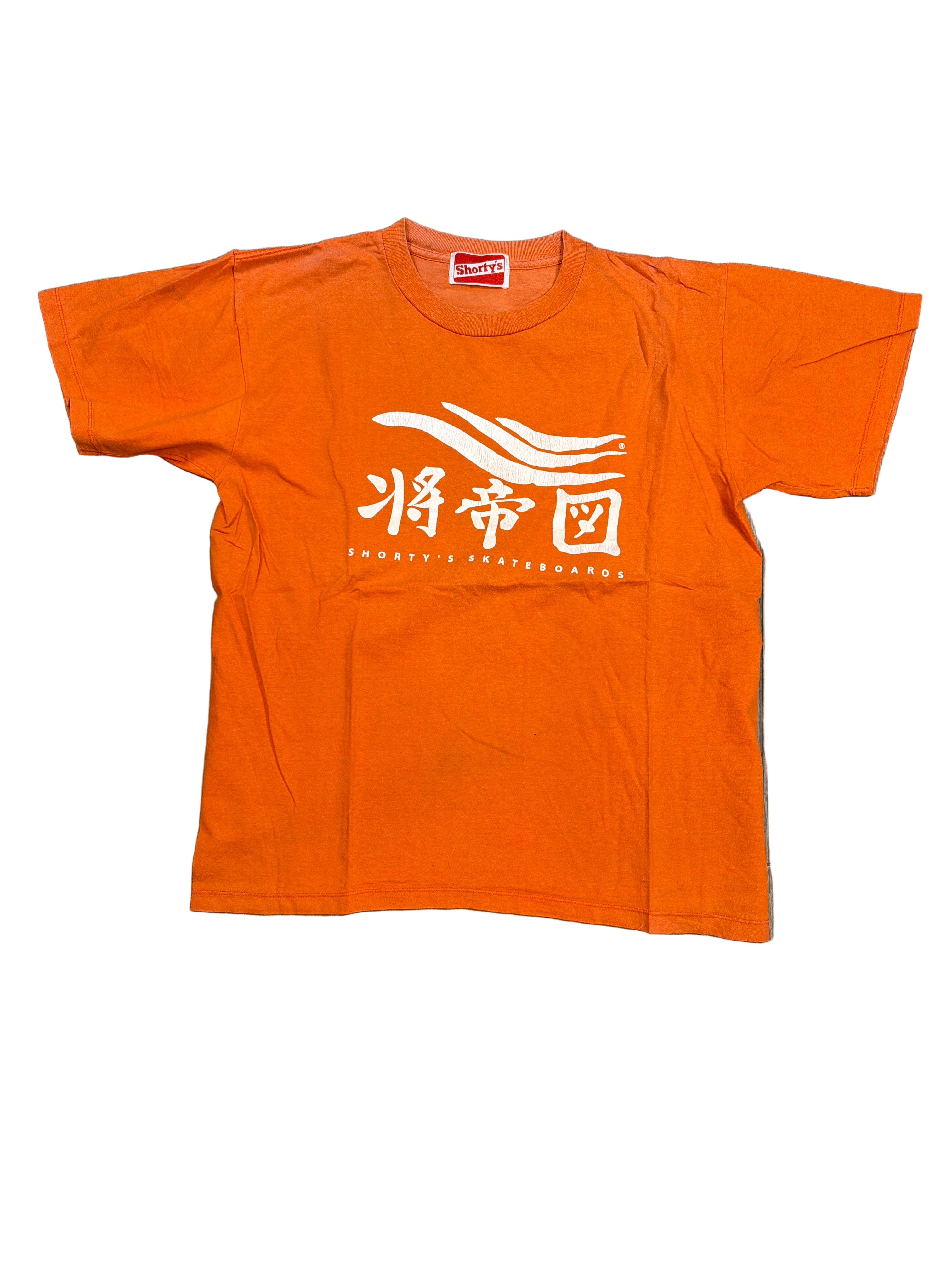 90s Shorty's Skateboards Orange T-Shirt Medium