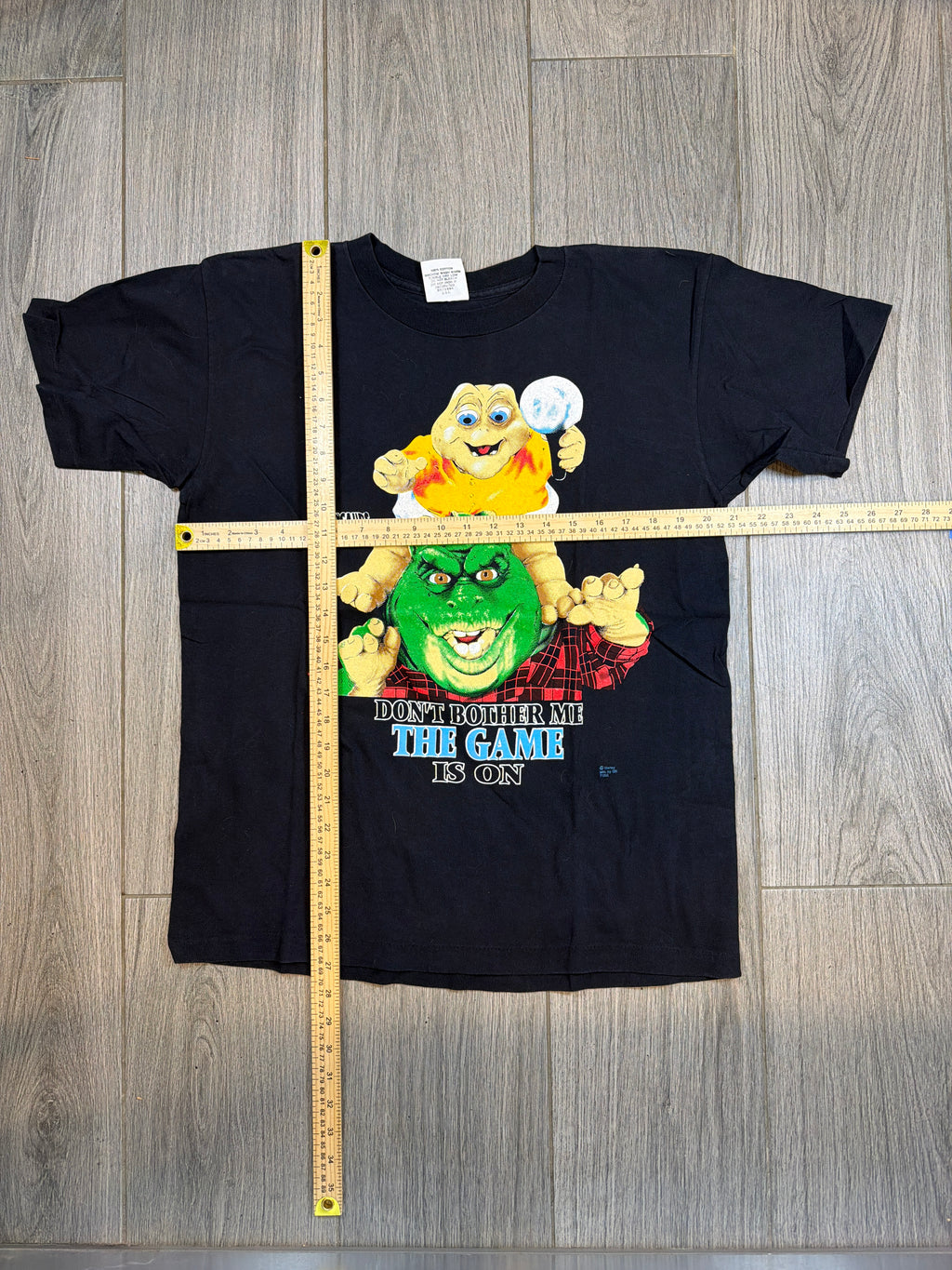 90s Dinosaurs TV Show SSI Tag T-Shirt Large