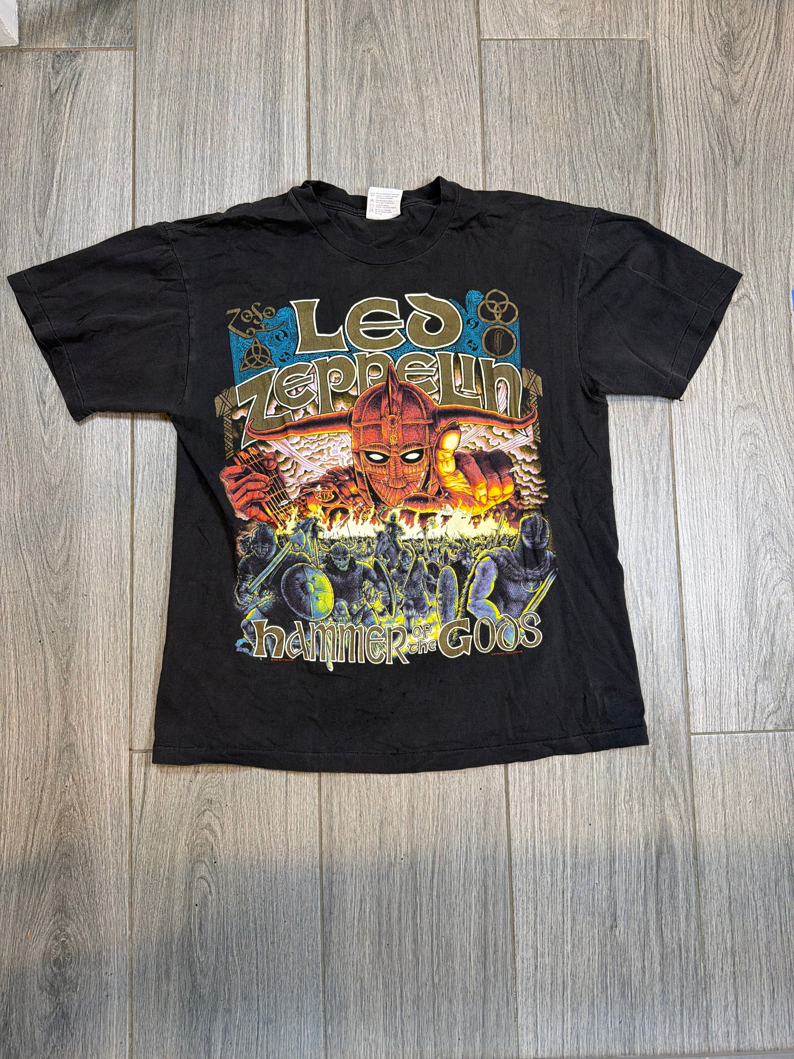 80s/90s Led Zeppelin 'We Are Your Overlords' T-Shirt Tagged Large