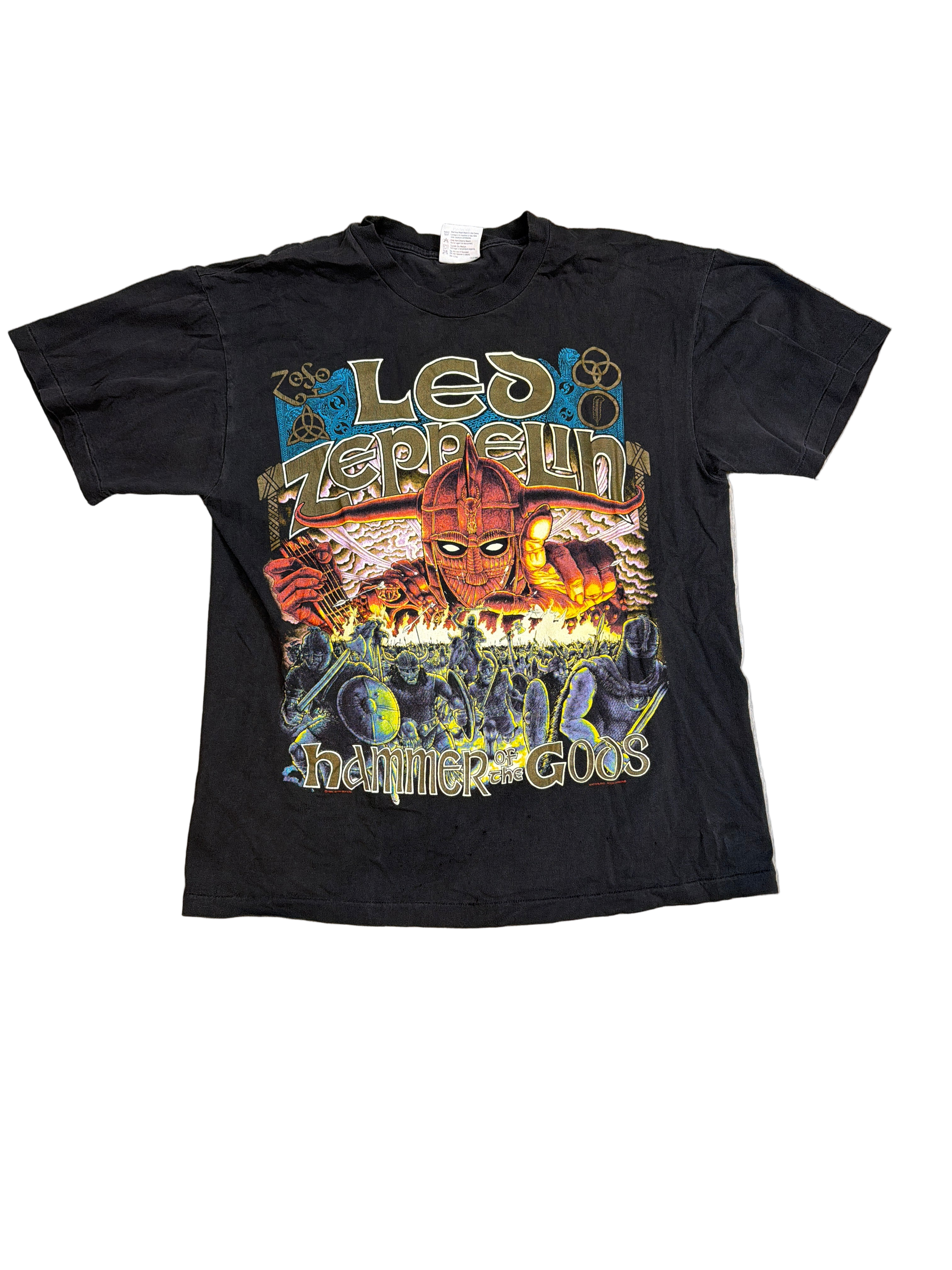 80s/90s Led Zeppelin 'We Are Your Overlords' T-Shirt Tagged Large