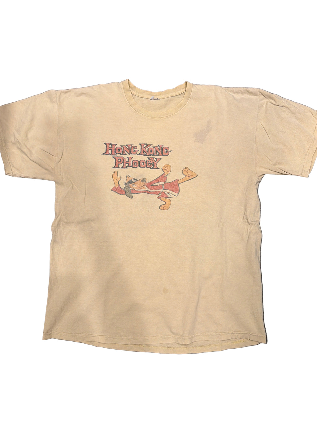 Vintage Hong Kong Phooey Hanna Barbara Beige T-Shirt