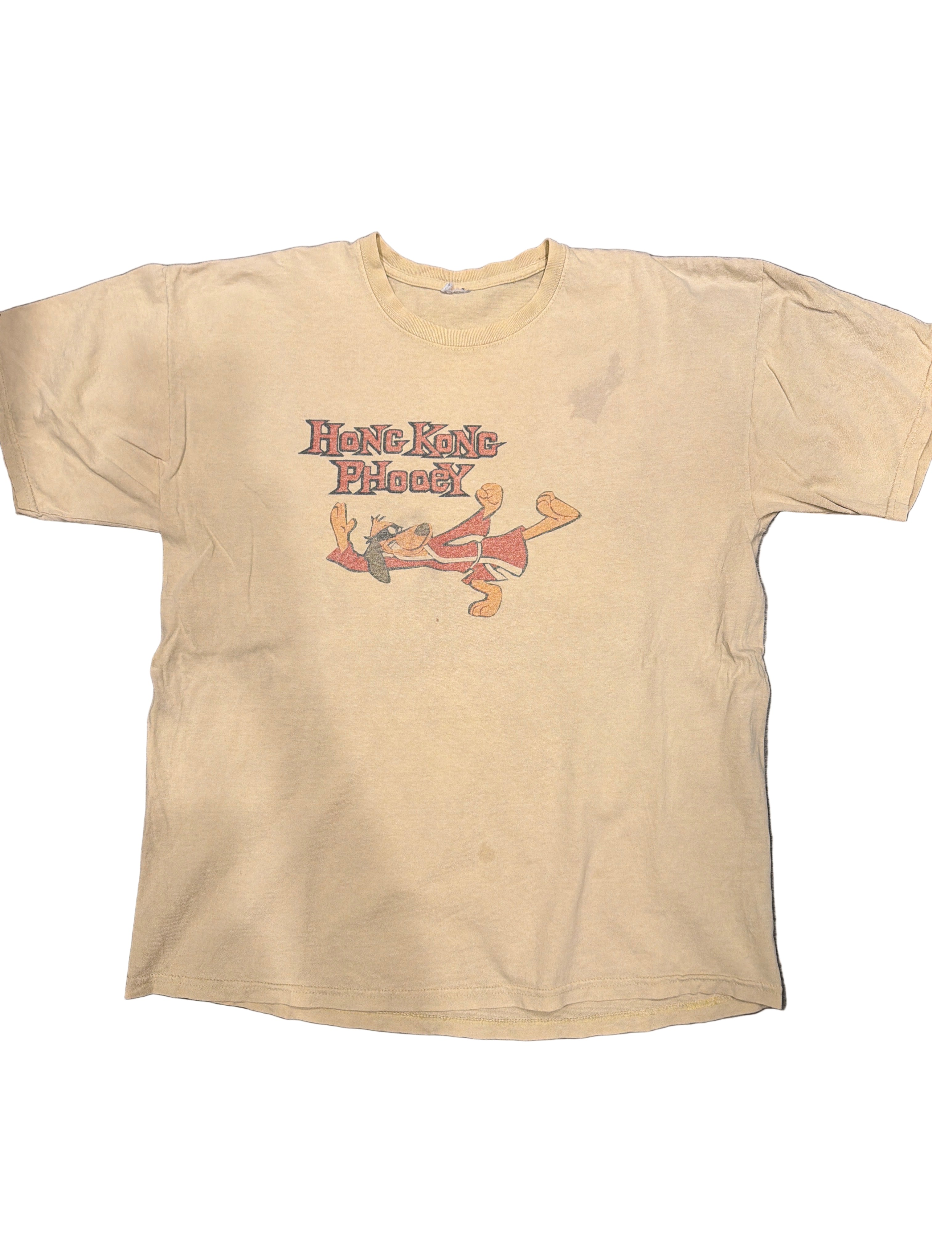 Vintage Hong Kong Phooey Hanna Barbara Beige T-Shirt
