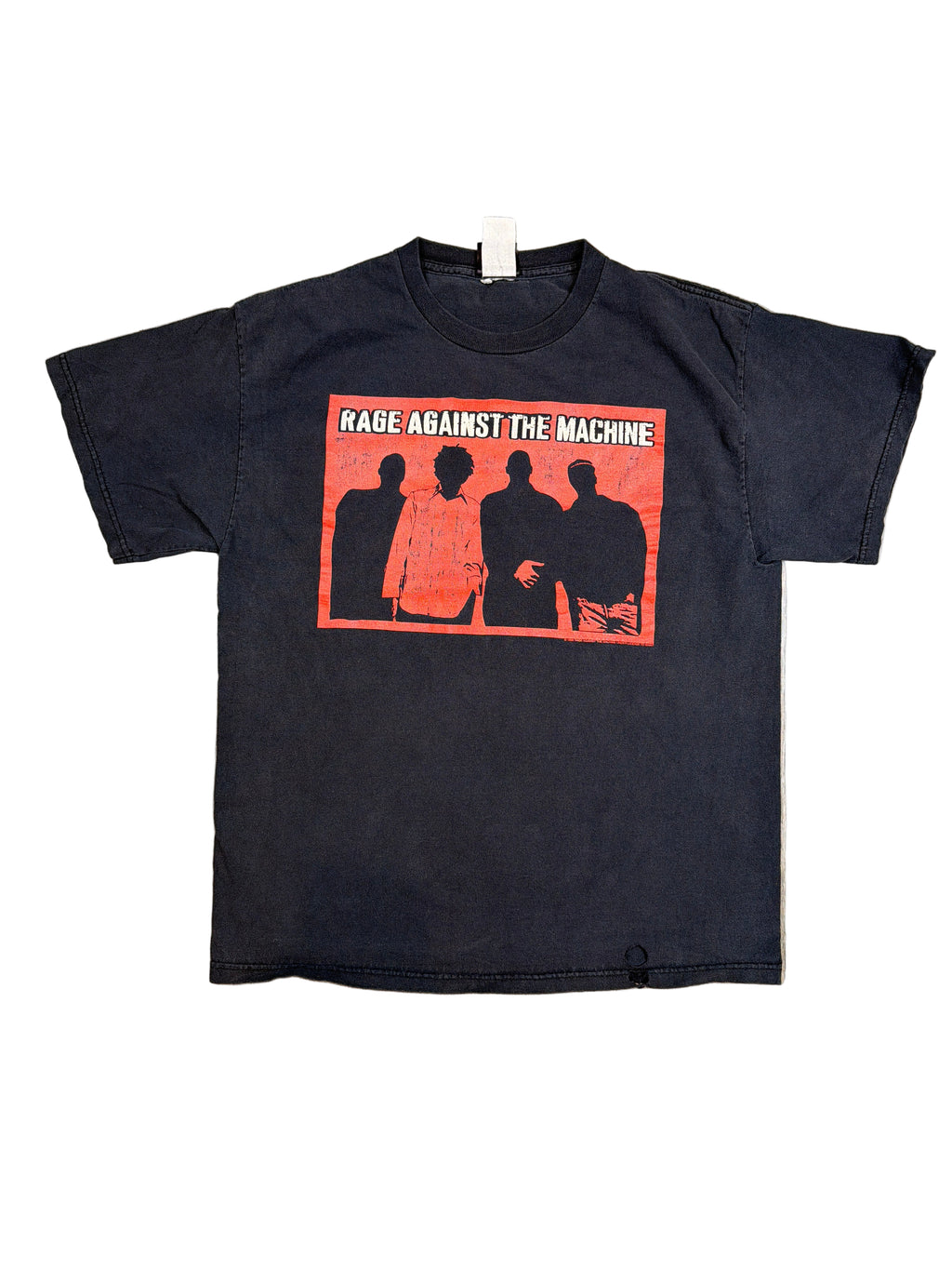 1999 Rage Against The Machine RATM Band Black T-Shirt Large