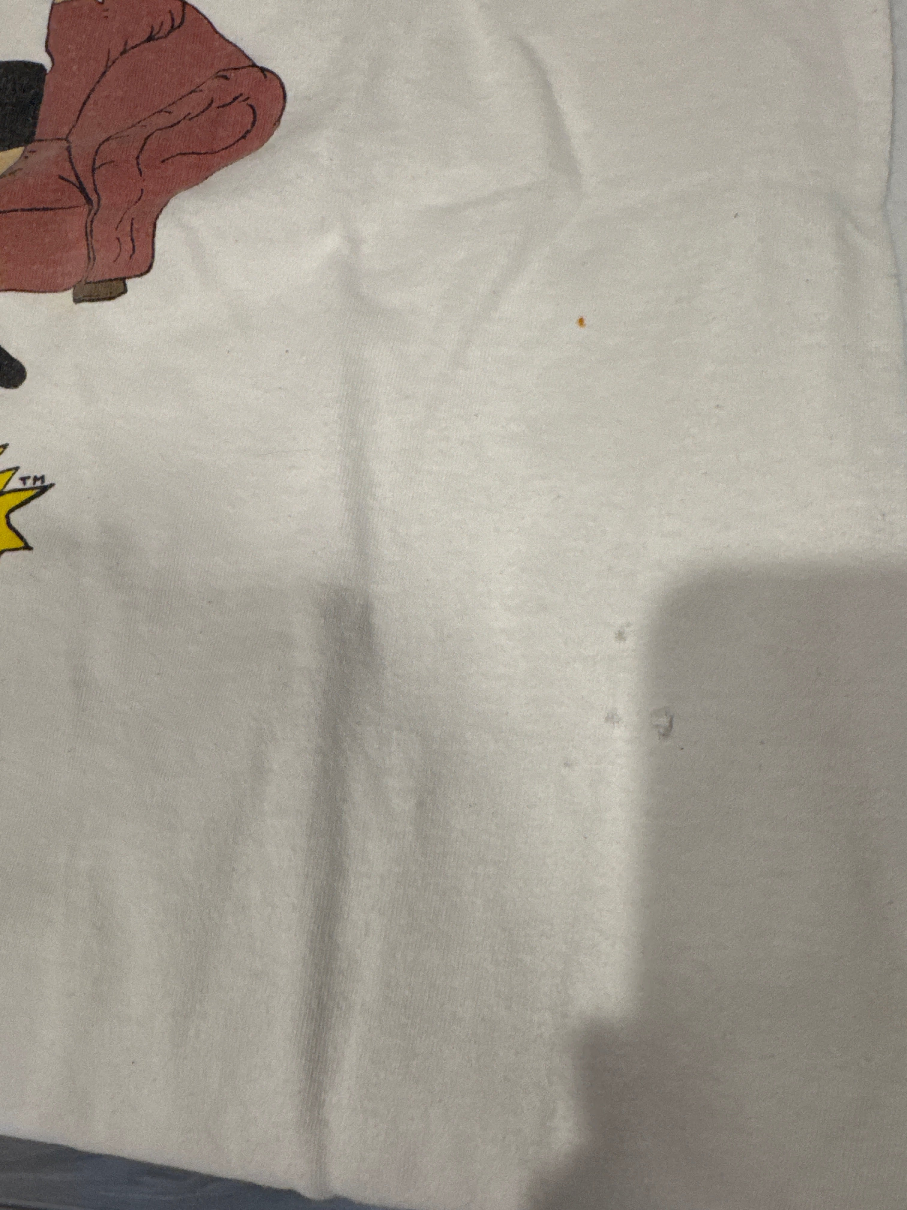 1993 Beavis and Butthead Couch Stanley Desantis White T-Shirt XL