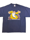 Robert Crumb Mr Natural Comic 90s Grateful Dead Delta Blue T-Shirt XL