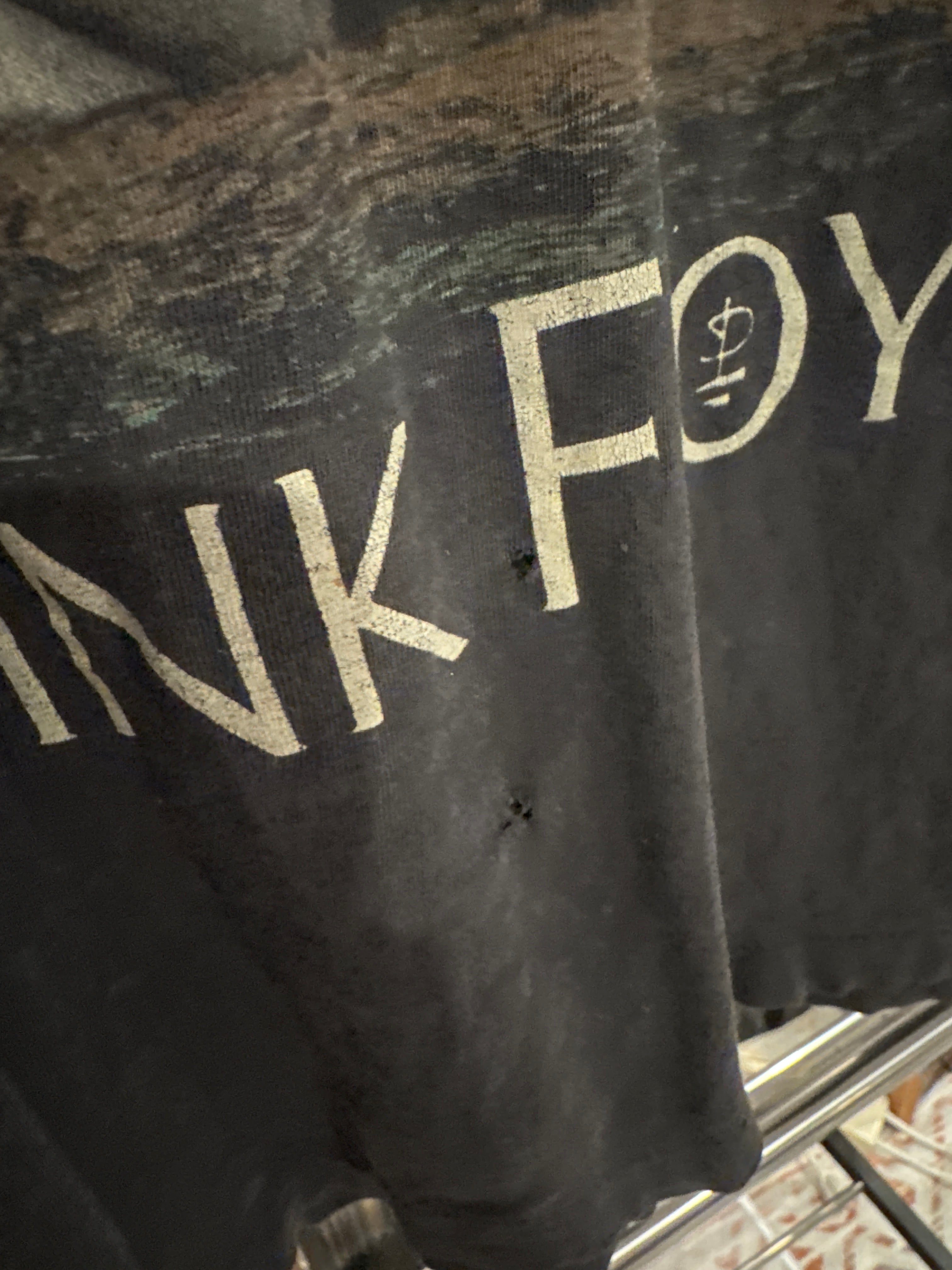 1994 Pink Floyd Division Bell American Tour Light Distress Faded